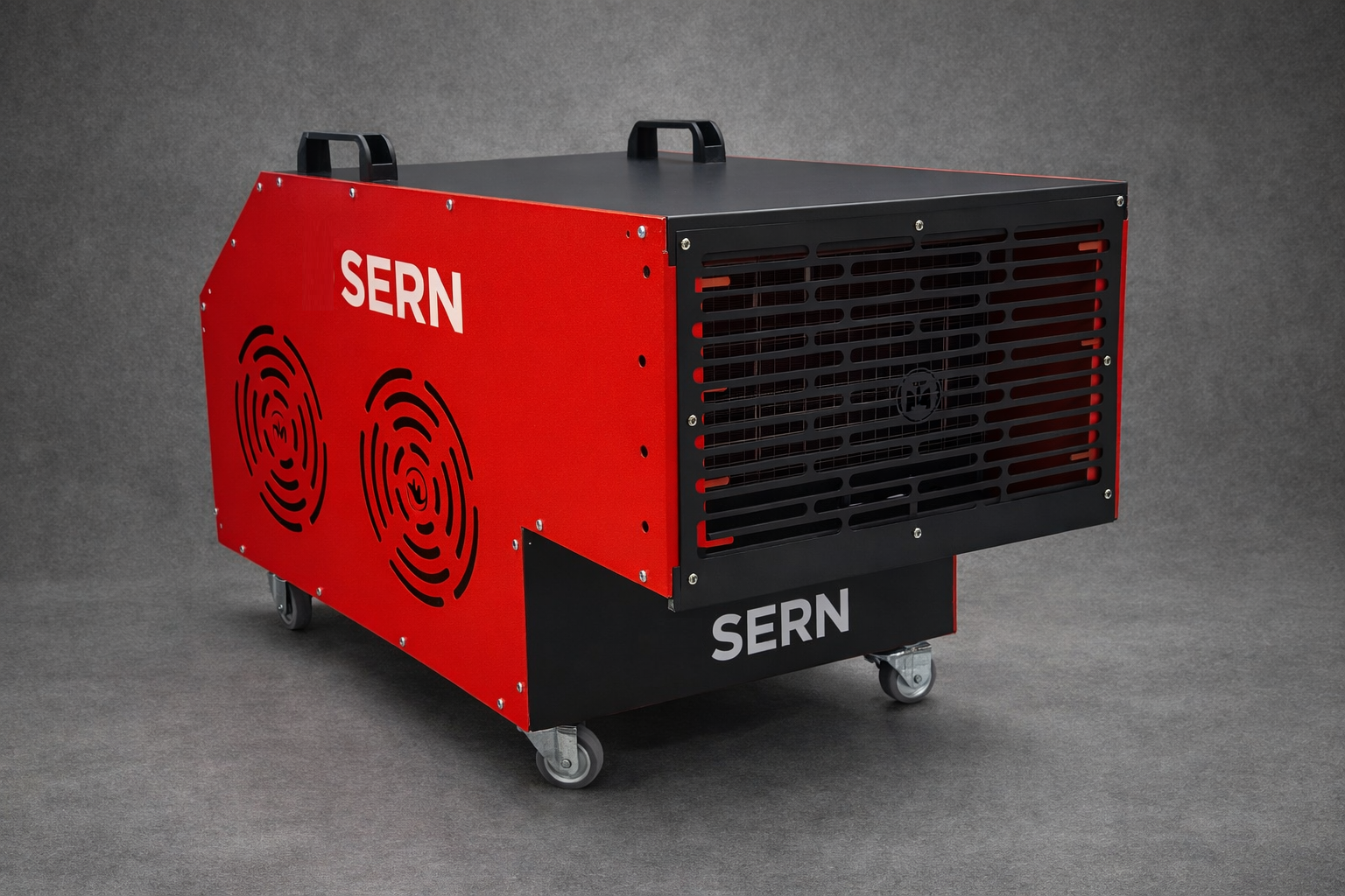 02.TM Series Fan HeatersSERN TM 5 Mobile Industrial Electric Fan Heater 5kW 380V Three Phase Thermostat Controlled for Workshops & WarehousesSERN TM 5 Mobile Industrial Electric Fan Heater 5kW 380V Three Phase Thermostat Controlled for Workshops & Warehouses
