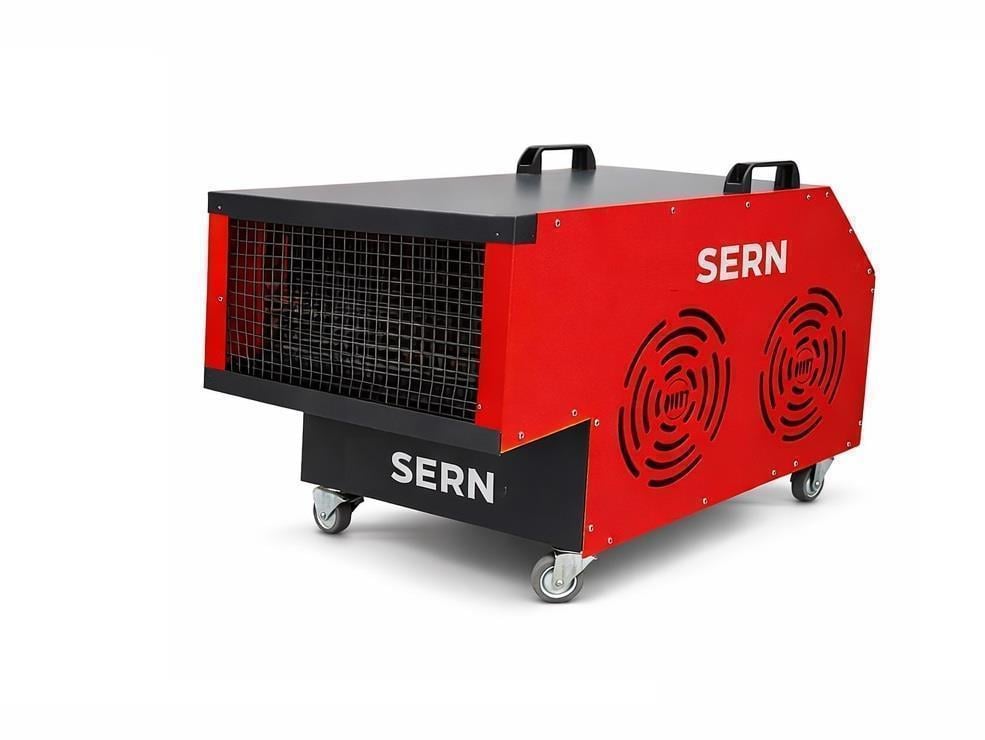 02.TM Series Fan HeatersSERN TM 5 Mobile Industrial Electric Fan Heater 5kW 380V Three Phase Thermostat Controlled for Workshops & WarehousesSERN TM 5 Mobile Industrial Electric Fan Heater 5kW 380V Three Phase Thermostat Controlled for Workshops & Warehouses