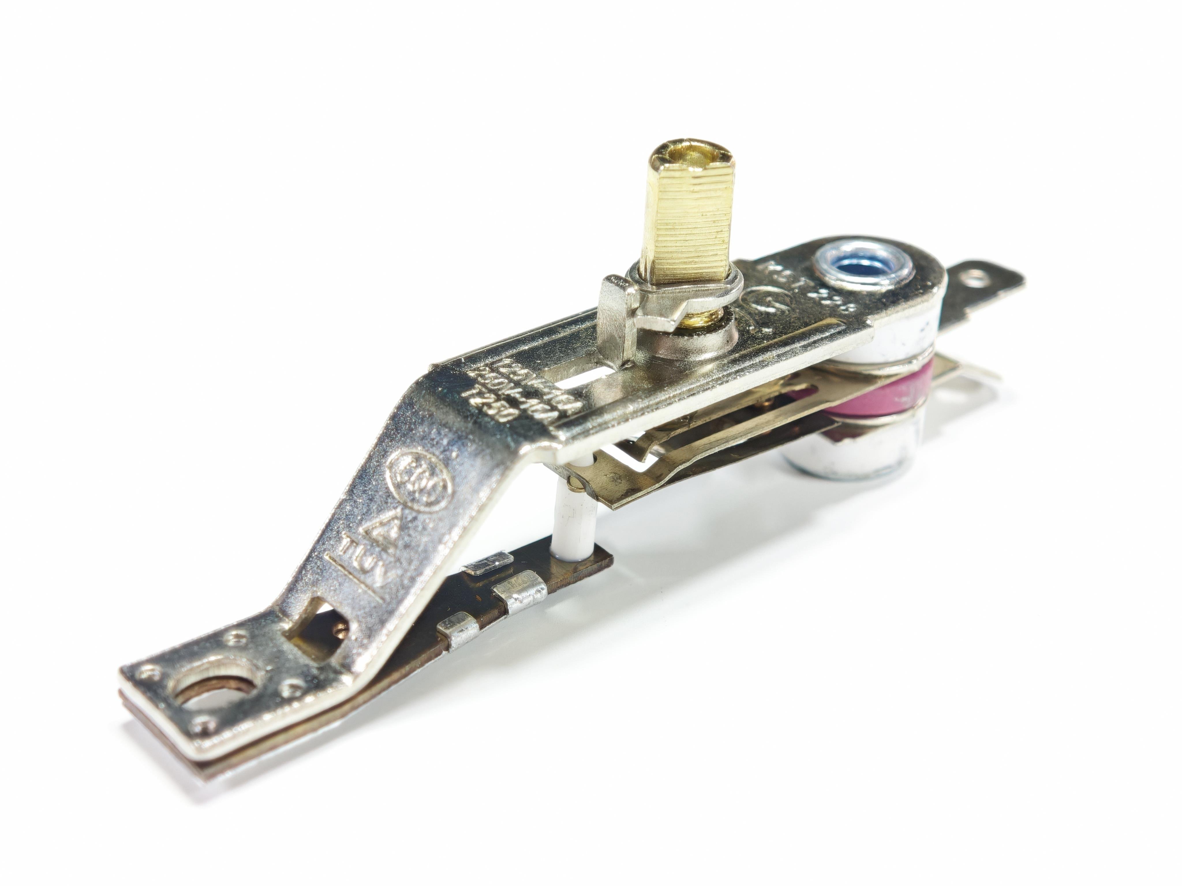 04.Bimetal ThermostatsSERN Tost Machine and Iron Thermostat Bimetal Socket Type Short Shaft 10A 250°C 230VSERN Tost Machine and Iron Thermostat Bimetal Socket Type Short Shaft 10A 250°C 230V