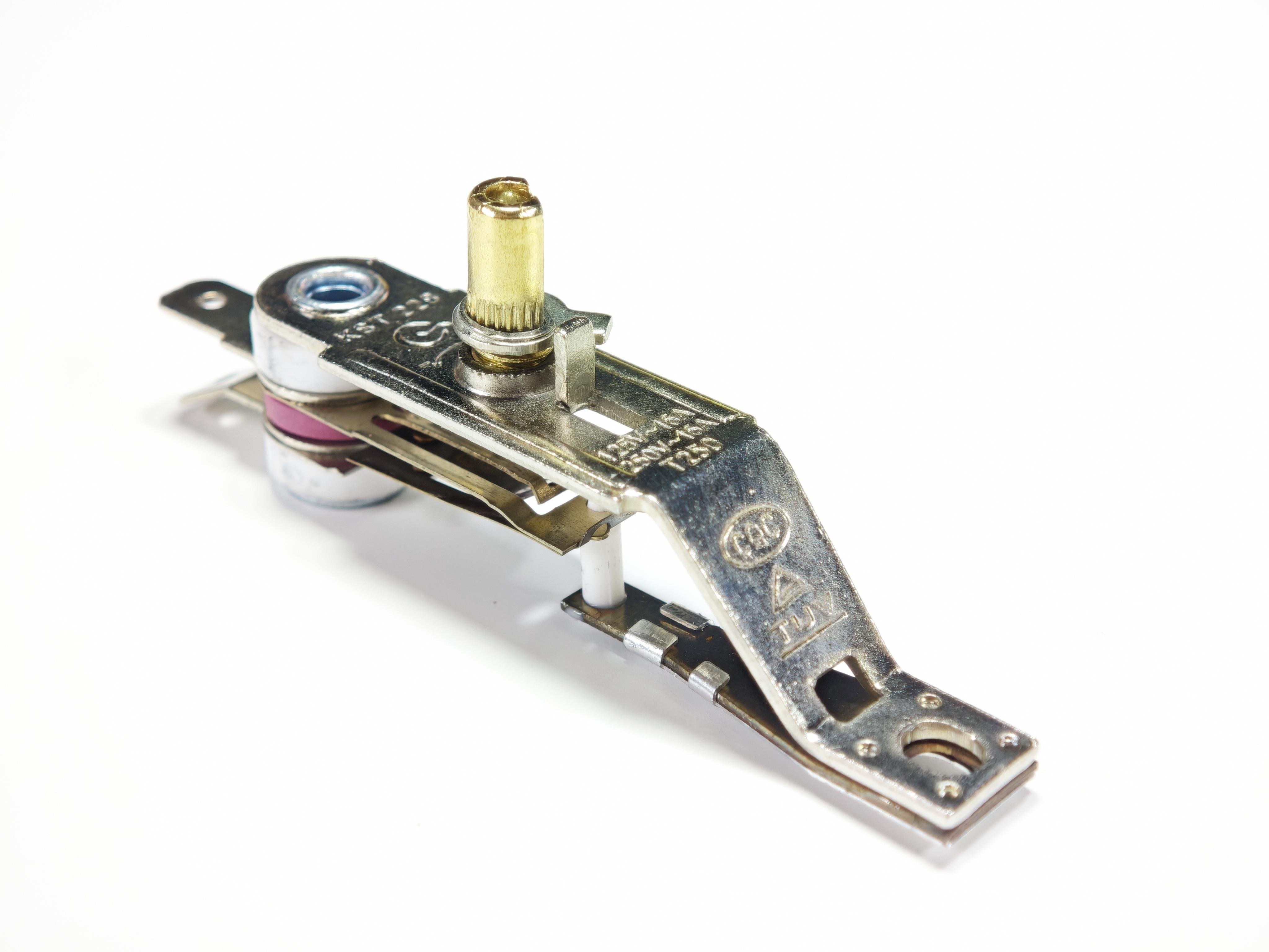 04.Bimetal ThermostatsSERN Tost Machine and Iron Thermostat Bimetal Socket Type Short Shaft 10A 250°C 230VSERN Tost Machine and Iron Thermostat Bimetal Socket Type Short Shaft 10A 250°C 230V