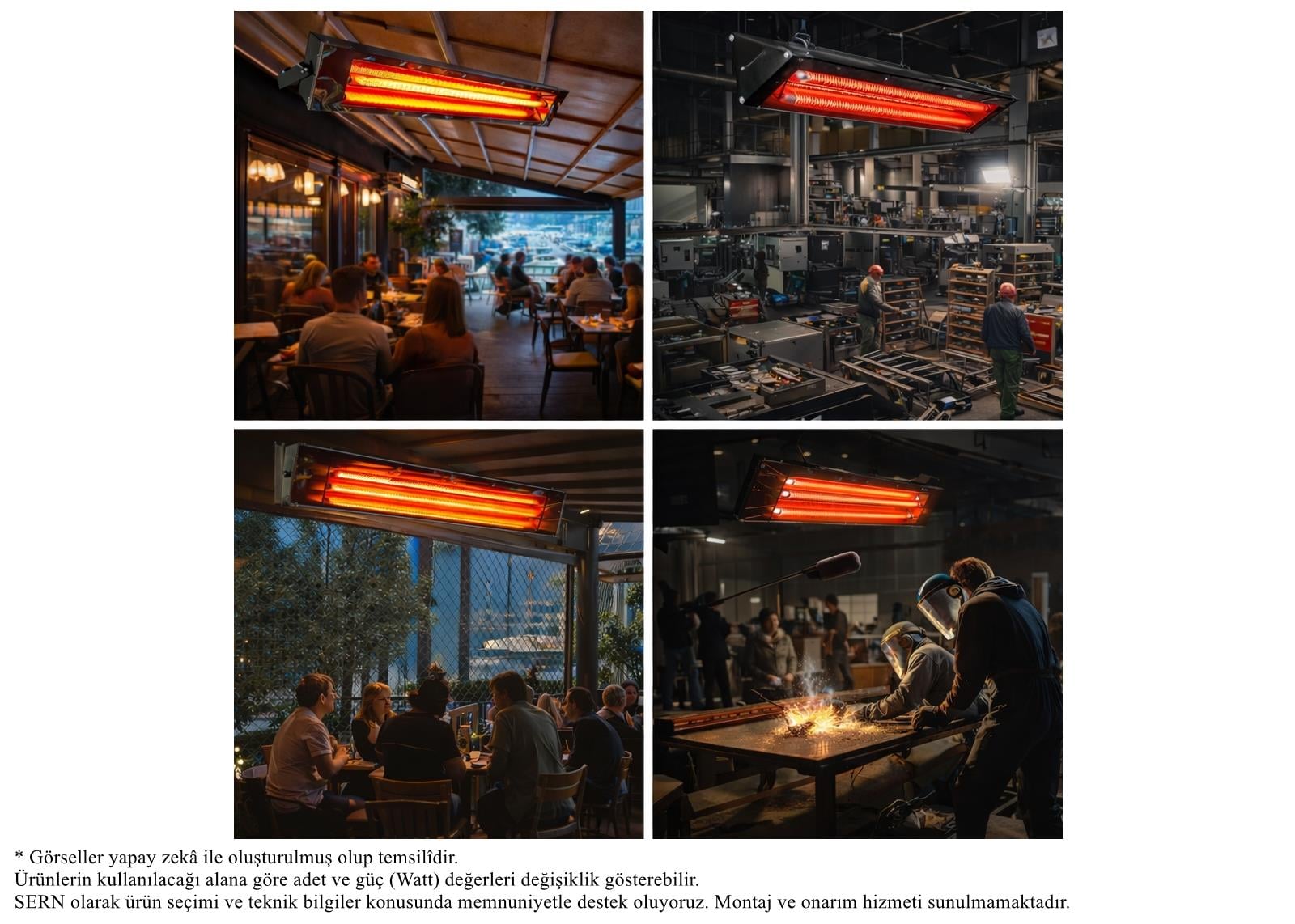 04.YADE Series İnfrared HeatersSERN YD3 3000W 230V Yade Series Infrared Heater, Electric Wall Mounted Radiant HeaterSERN YD3 3000W 230V Yade Series Infrared Heater, Electric Wall Mounted Radiant Heater