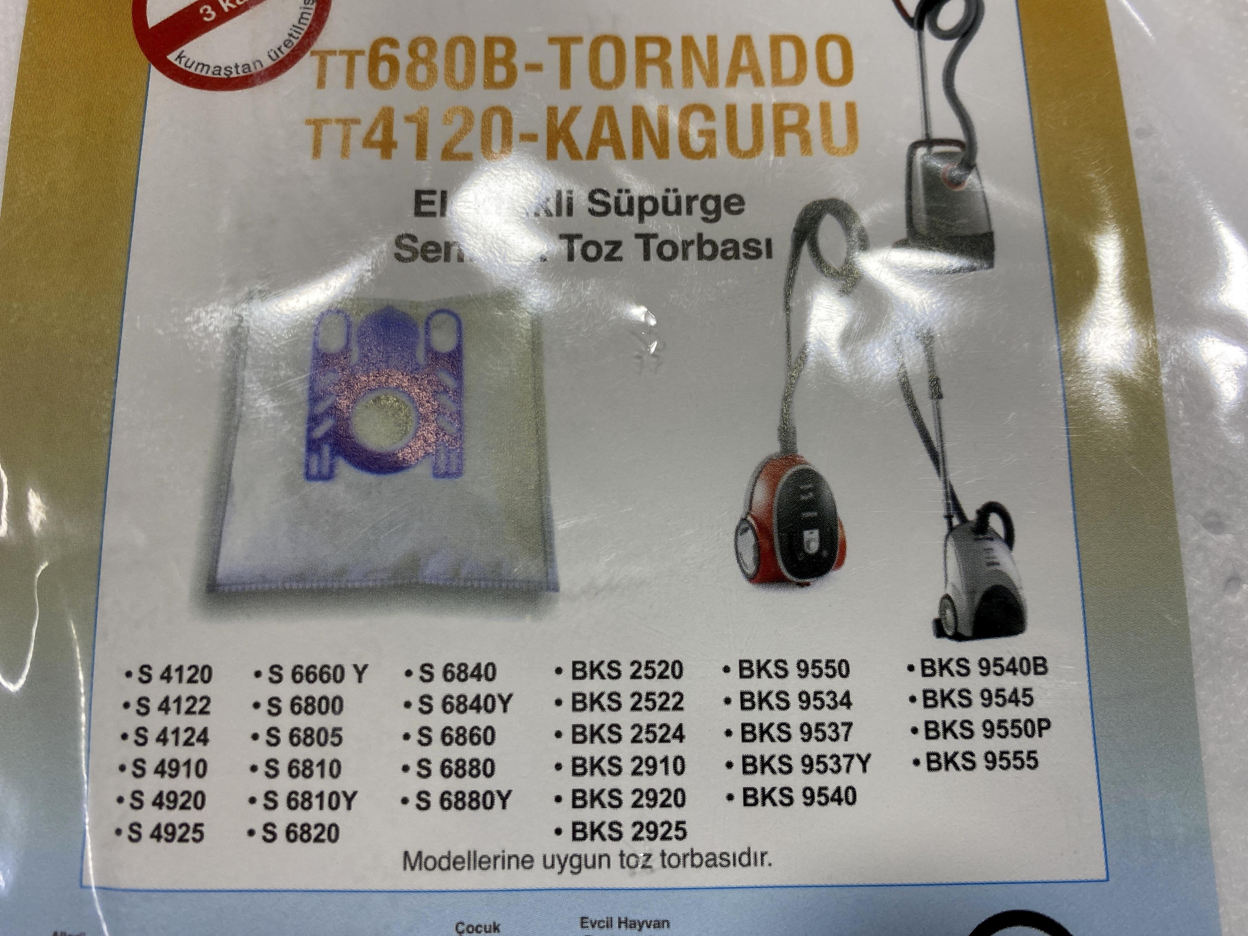 02.Vacuum Cleaner SMS BagsSMS Synthetic Vacuum Cleaner Dust Bag Compatible with Arçelik Beko Altus TT680B, TT4120 (5-Pack)SMS Synthetic Vacuum Cleaner Dust Bag Compatible with Arçelik Beko Altus TT680B, TT4120 (5-Pack)