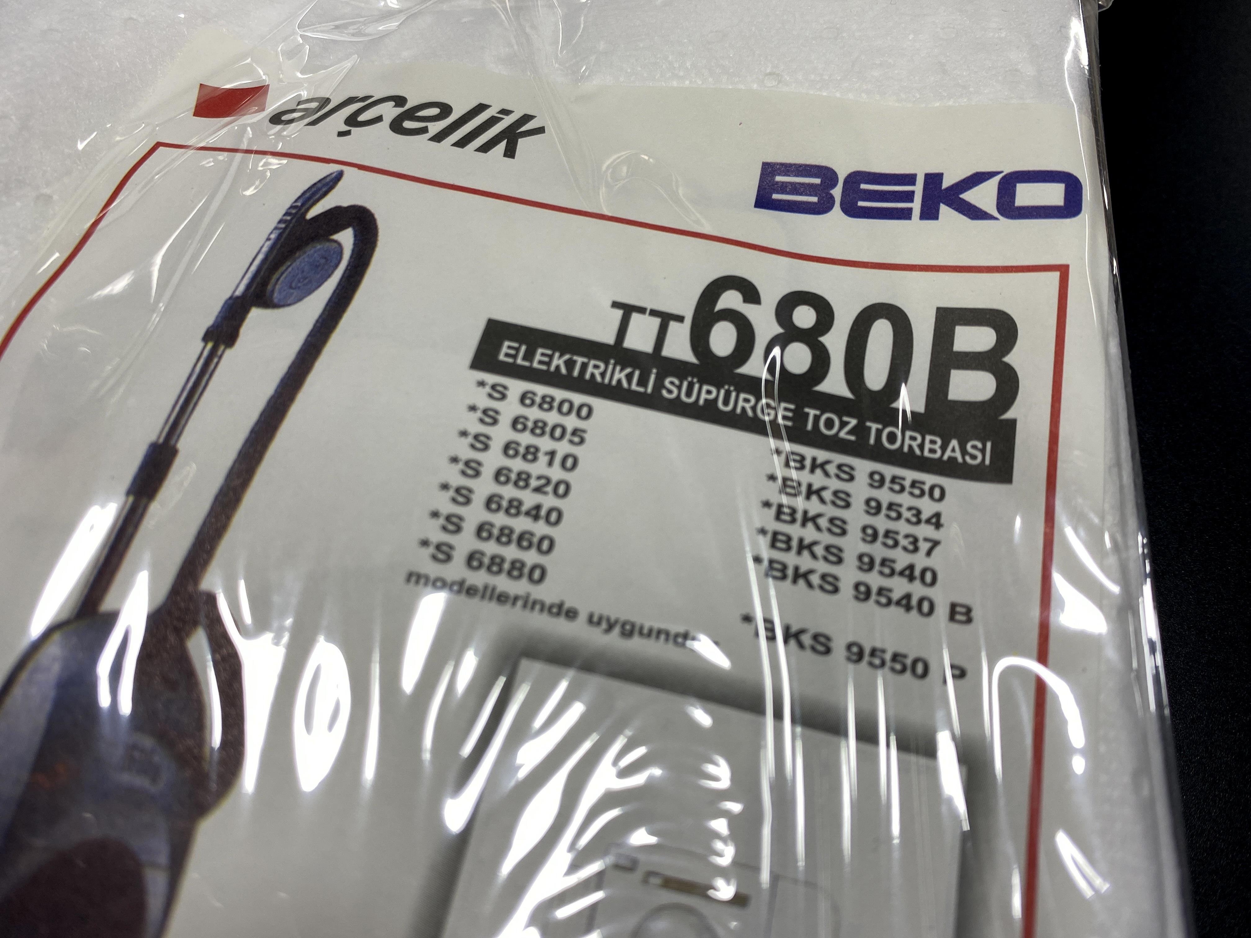 02.Vacuum Cleaner SMS BagsSMS Synthetic Vacuum Cleaner Dust Bag Compatible with Arçelik Beko Altus TT680B (5-Pack)SMS Synthetic Vacuum Cleaner Dust Bag Compatible with Arçelik Beko Altus TT680B (5-Pack)