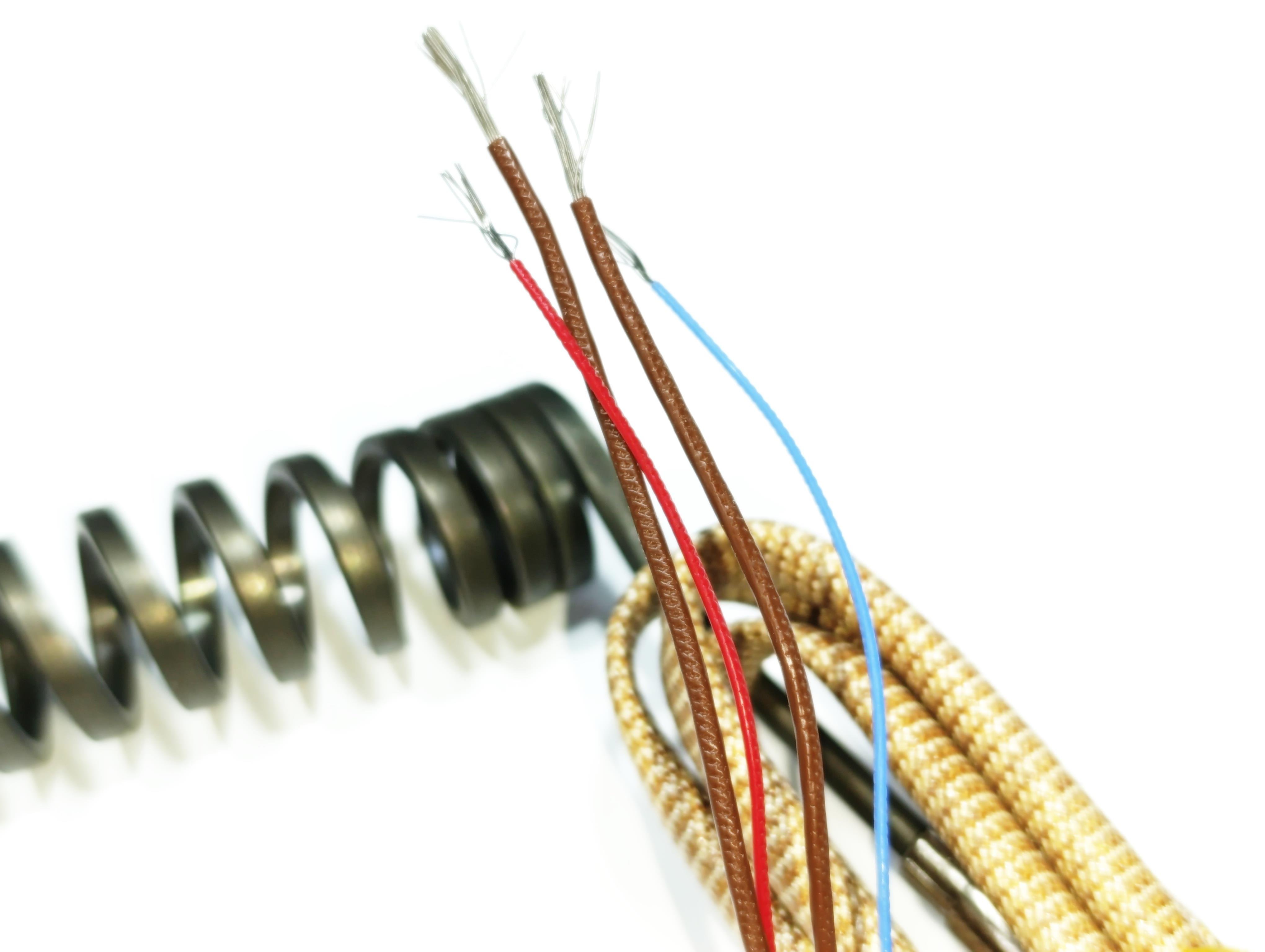 Spiral Hot Runner Heating Resistance 155mm Length - 18mm Diameter - 650W - 230V - 1m Cable