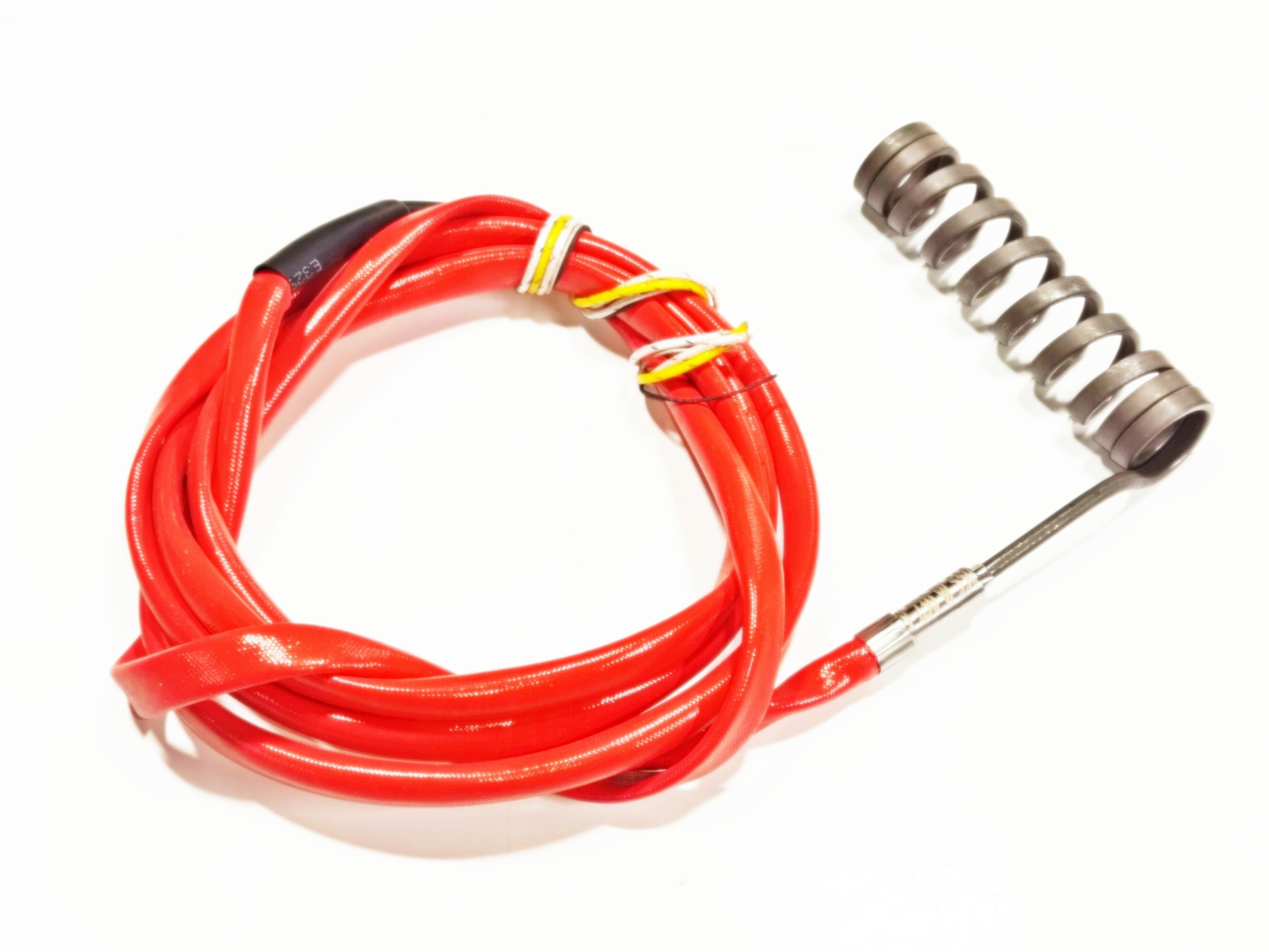Spiral Hot Runner Heating Resistance 100mm Length - 18mm Diameter - 550W - 230V - 2m Cable
