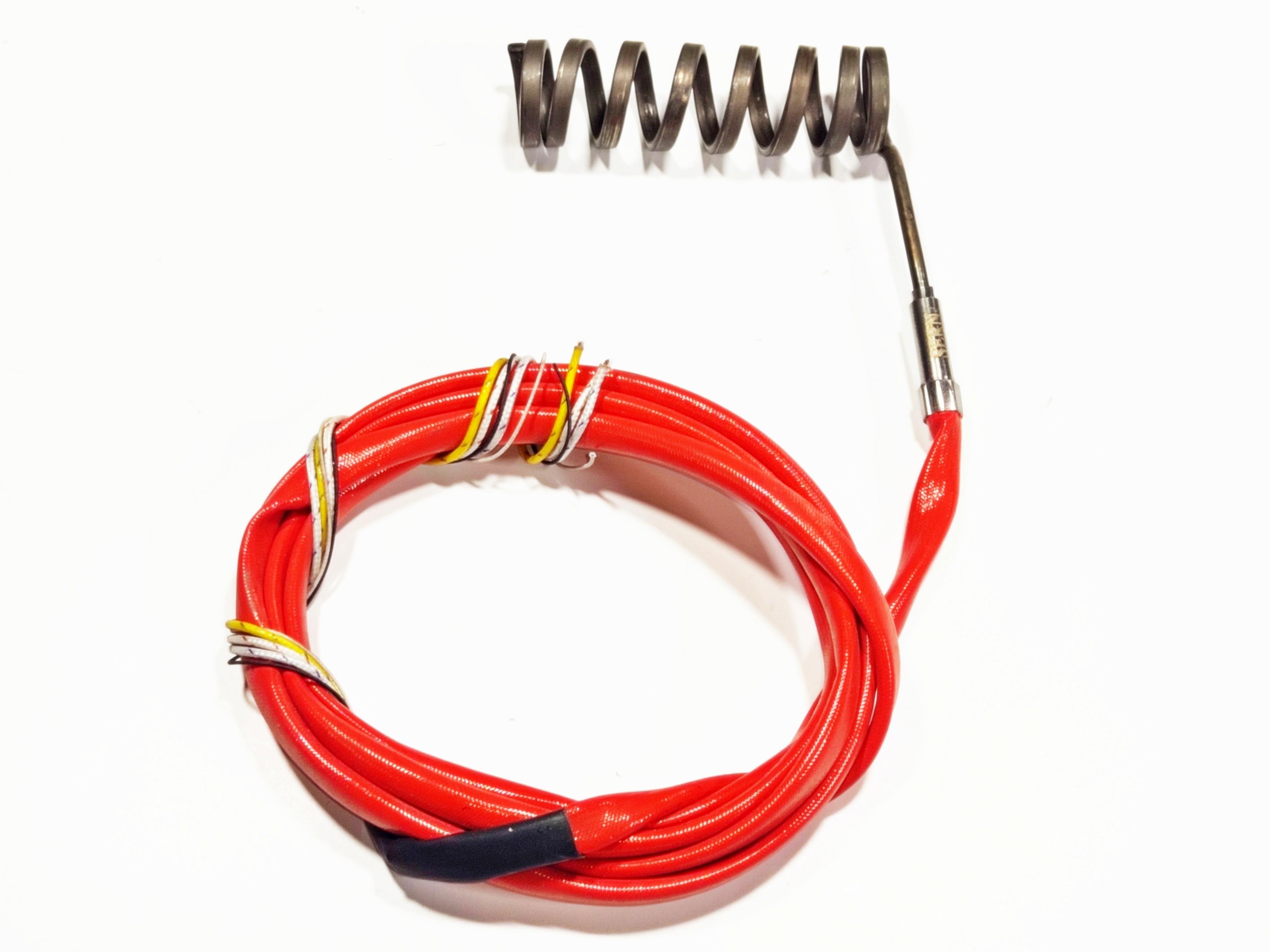 Spiral Hot Runner Heating Resistance 100mm Length - 22mm Diameter - 550W - 230V - 2m Cable
