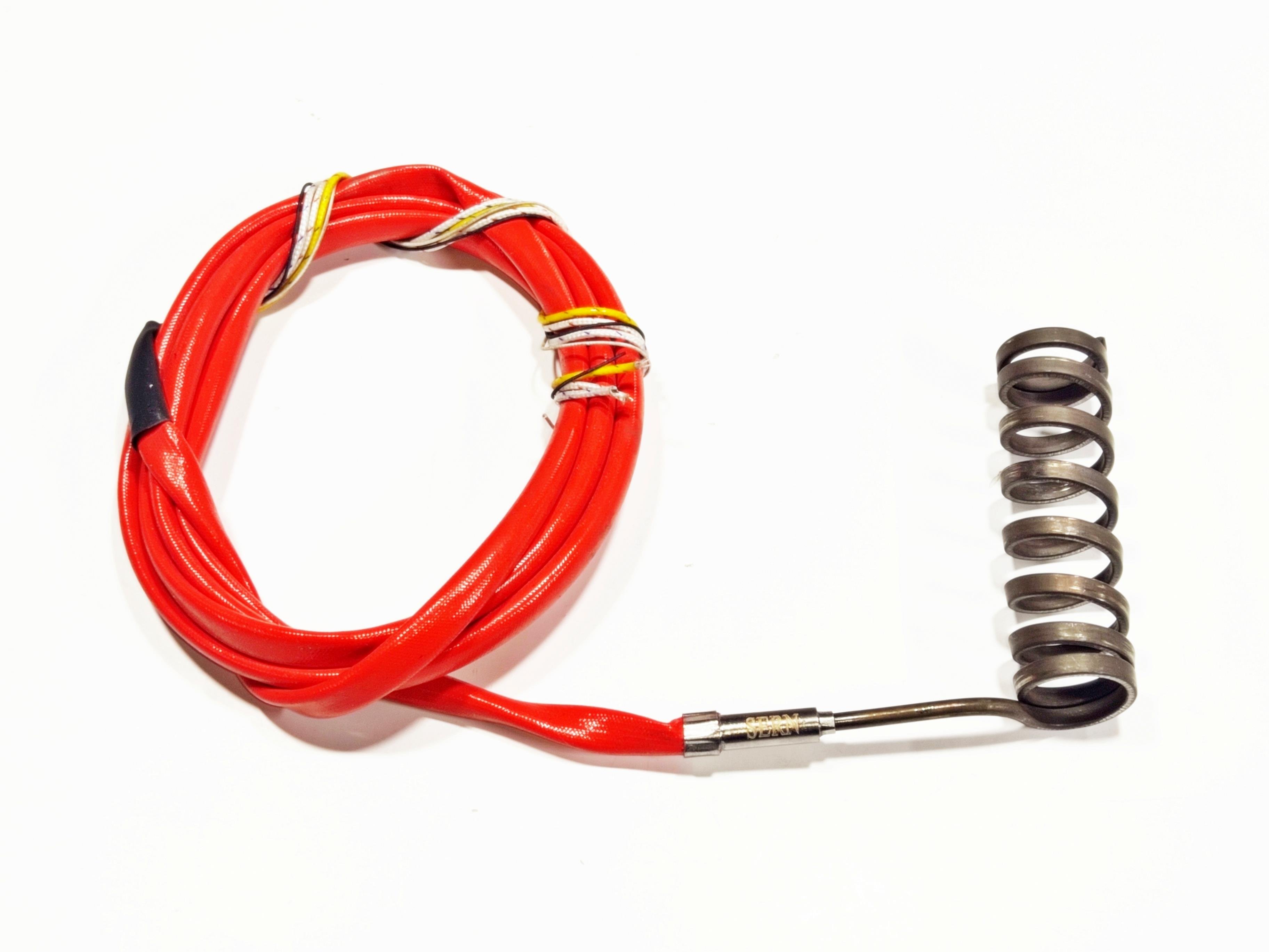 Spiral Hot Runner Heating Resistance 100mm Length - 22mm Diameter - 550W - 230V - 2m Cable