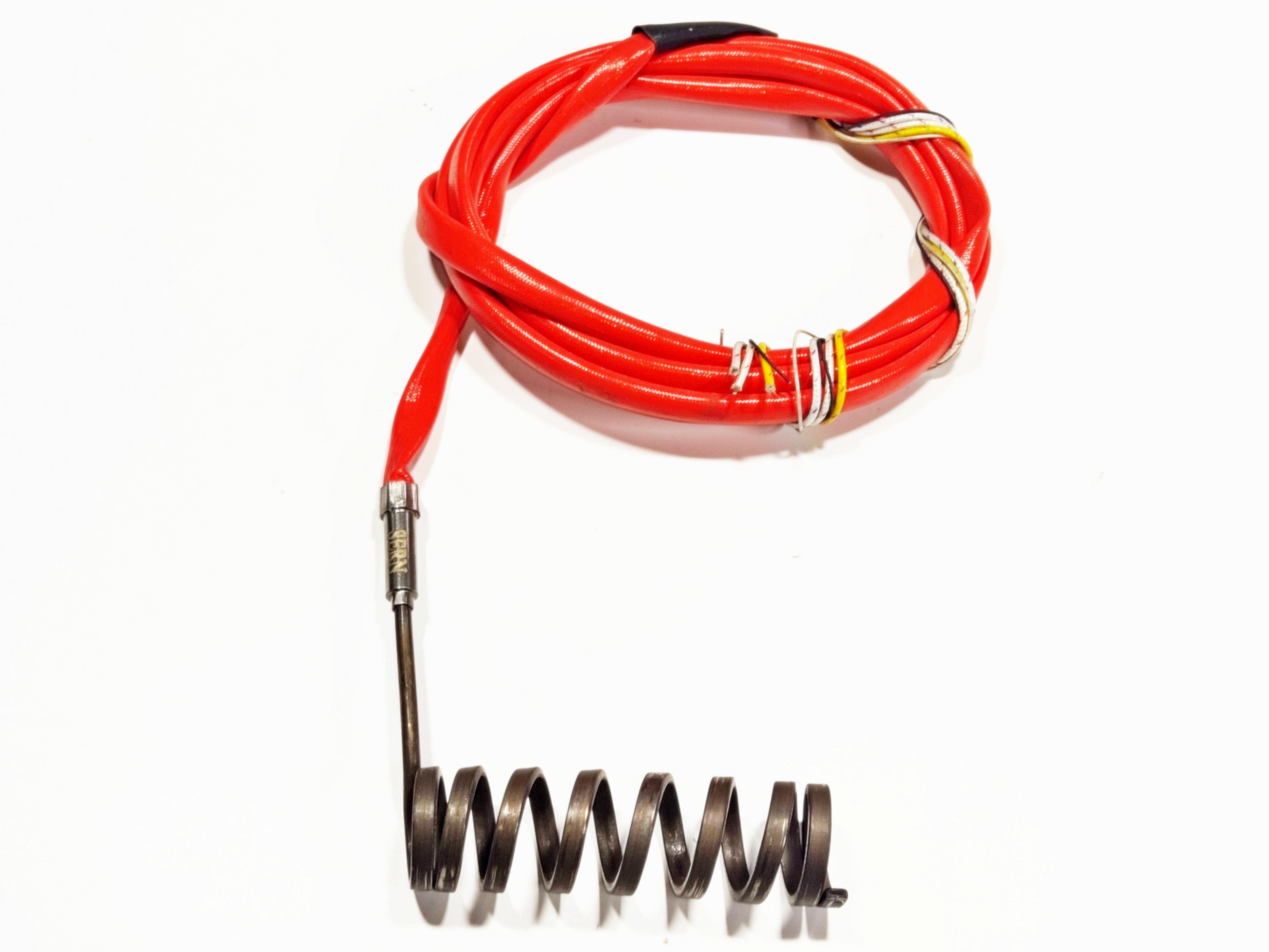 Spiral Hot Runner Heating Resistance 100mm Length - 22mm Diameter - 550W - 230V - 2m Cable