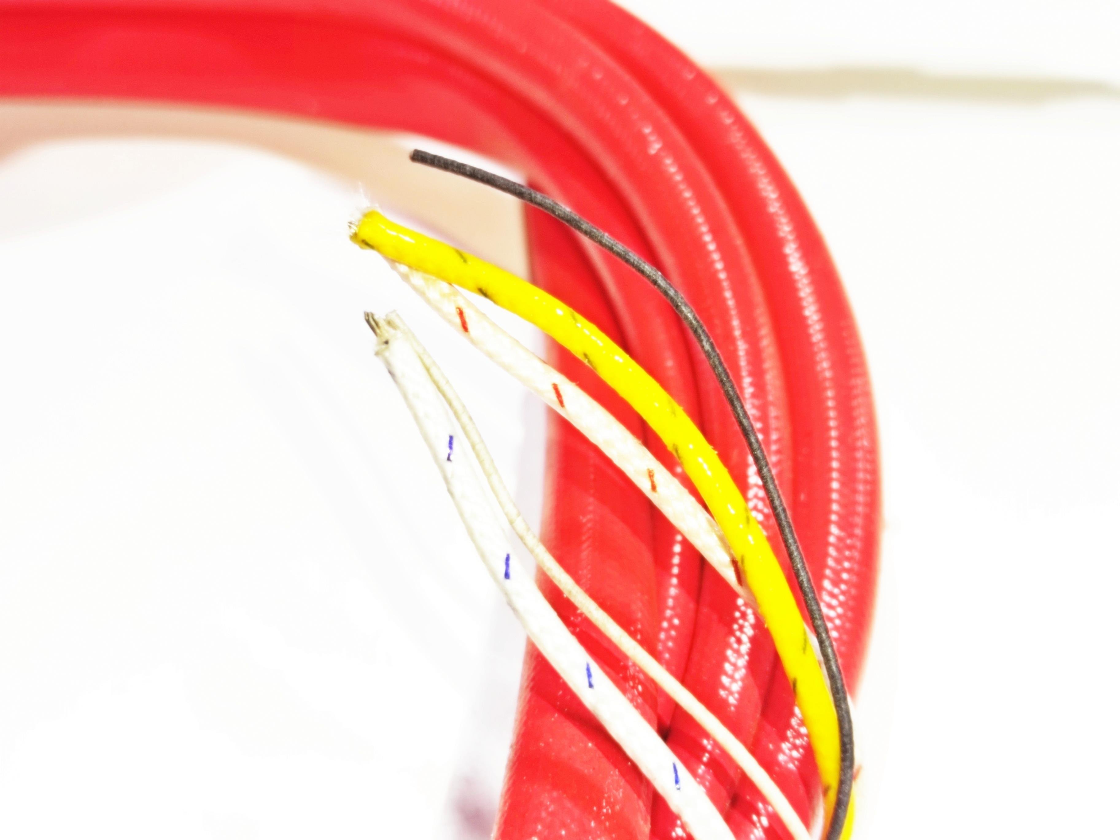 Spiral Hot Runner Heating Resistance 100mm Length - 18mm Diameter - 550W - 230V - 2m Cable