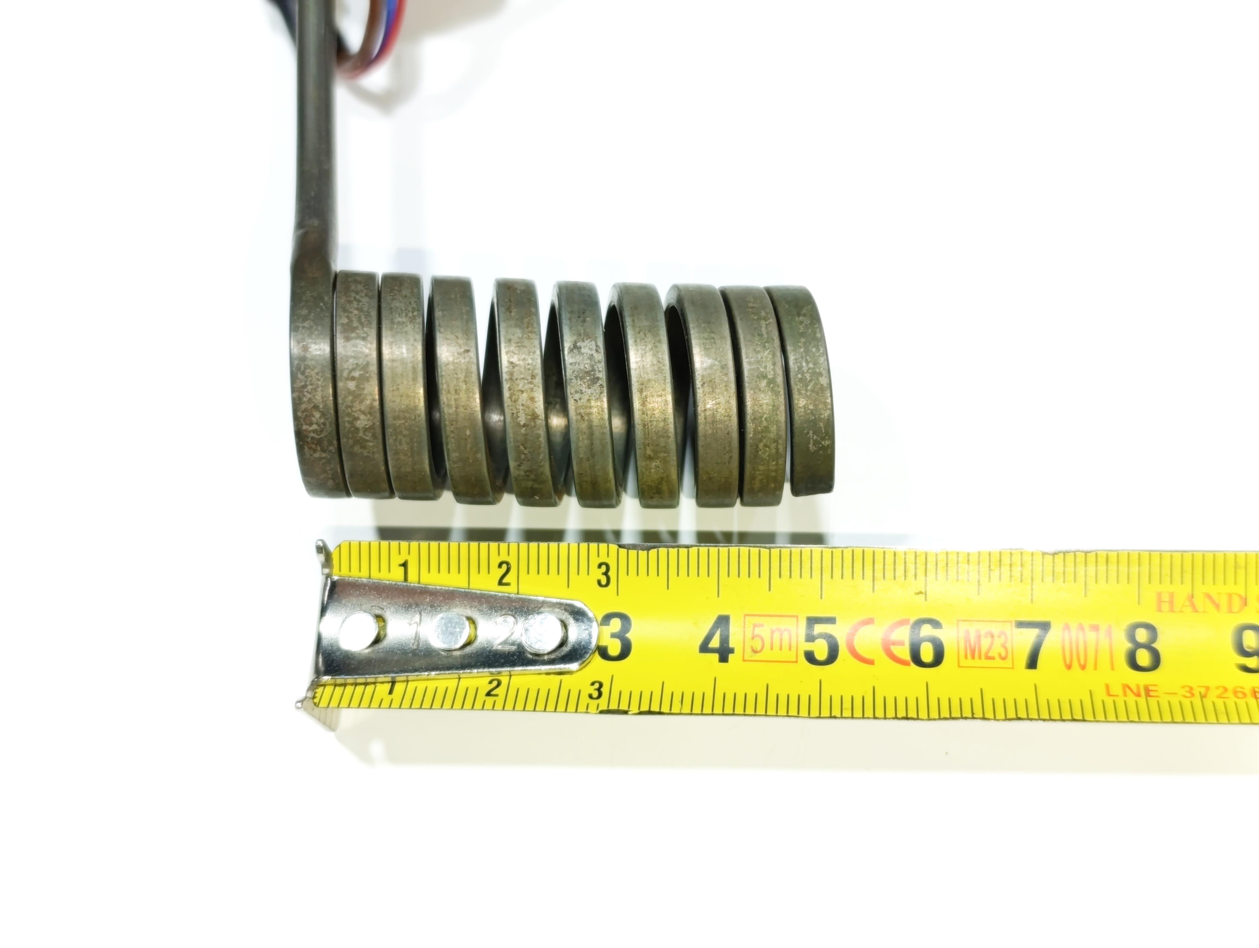 Spiral Hot Runner Heating Resistance 50mm Length - 18mm Diameter - 500W - 230V - 1m Cable