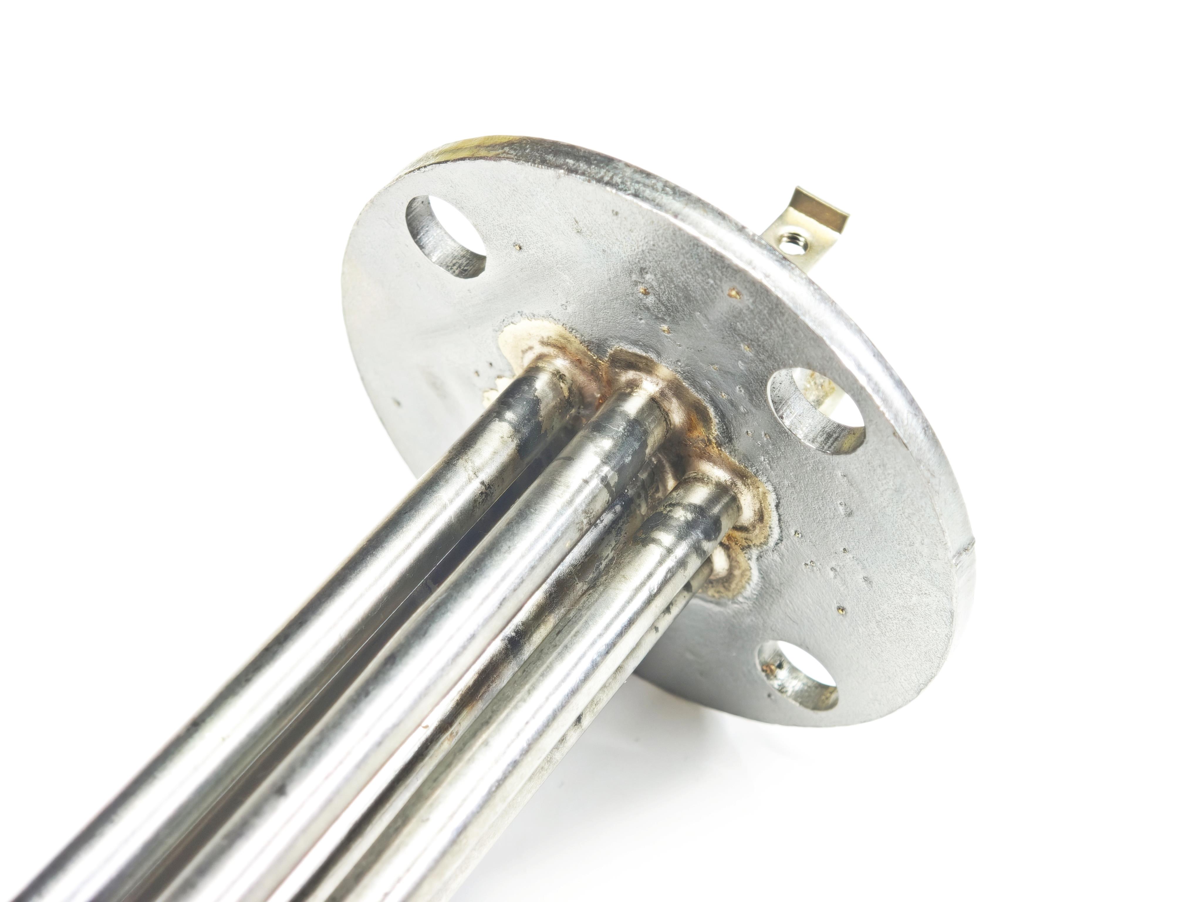 01.Water Heater Spare PartsStainless Steel CR304 Water Heater Element 6KW 230–400V with Round Flange – 35cmStainless Steel CR304 Water Heater Element 6KW 230–400V with Round Flange – 35cm