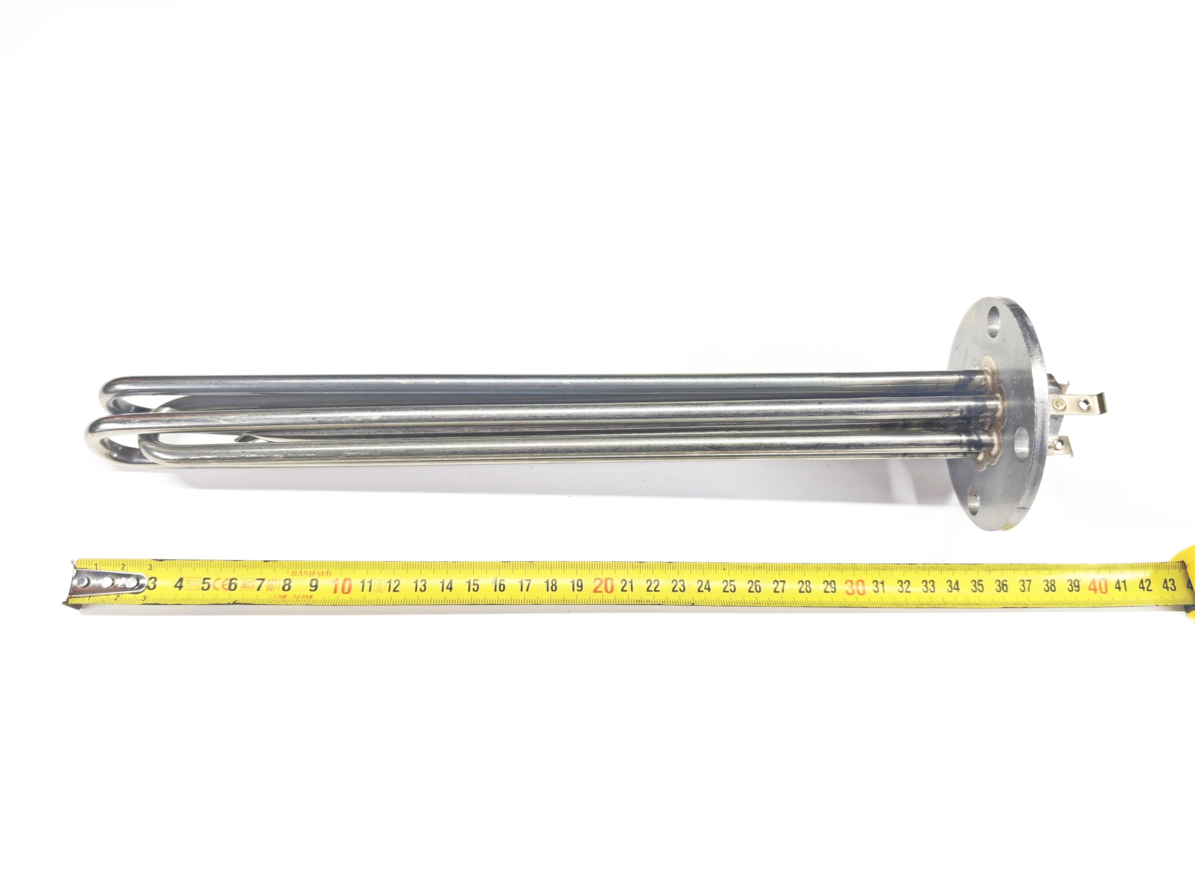 01.Water Heater Spare PartsStainless Steel CR304 Water Heater Element 6KW 230–400V with Round Flange – 35cmStainless Steel CR304 Water Heater Element 6KW 230–400V with Round Flange – 35cm