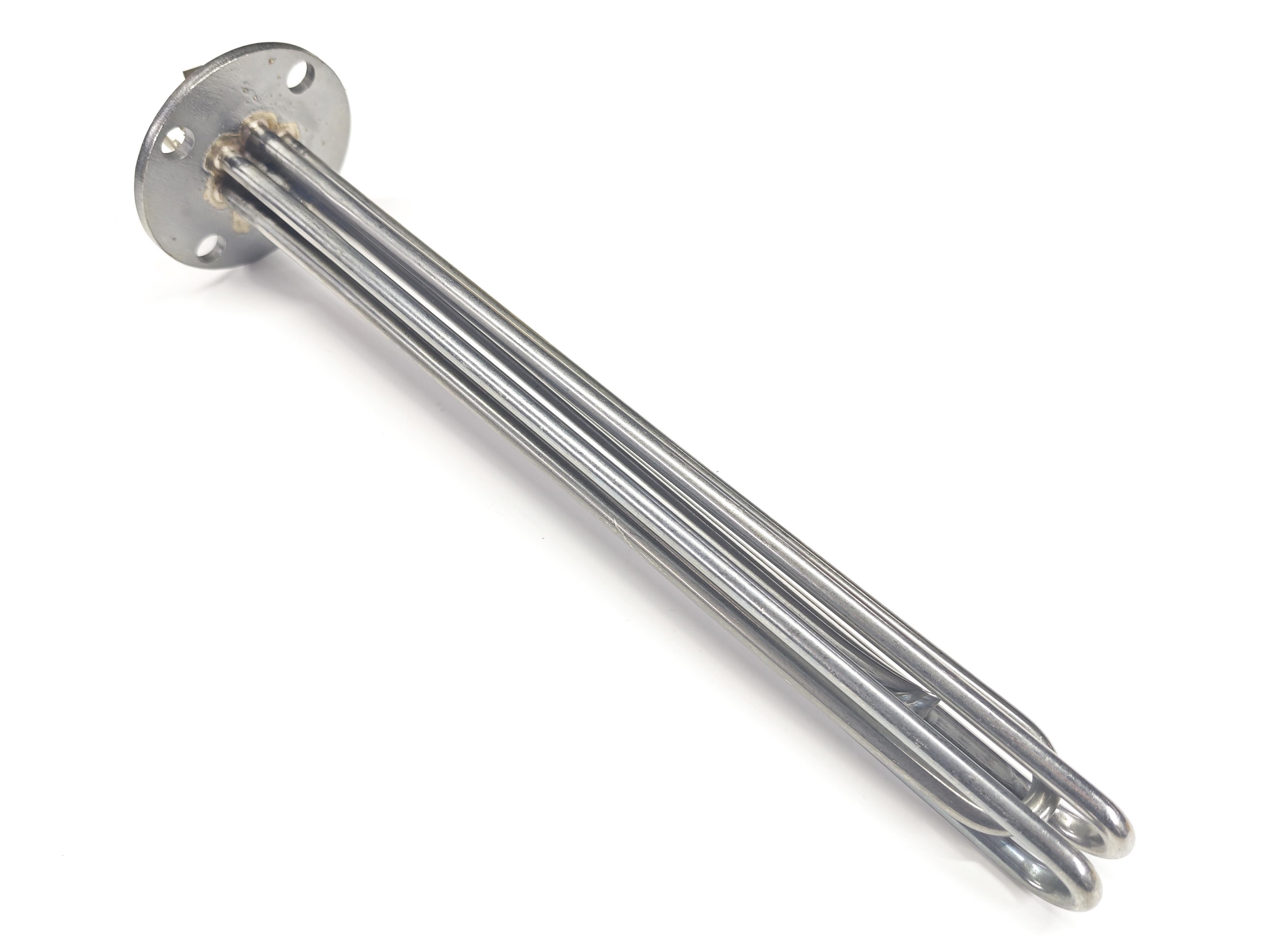 01.Water Heater Spare PartsStainless Steel CR304 Water Heater Element 6KW 230–400V with Round Flange – 35cmStainless Steel CR304 Water Heater Element 6KW 230–400V with Round Flange – 35cm