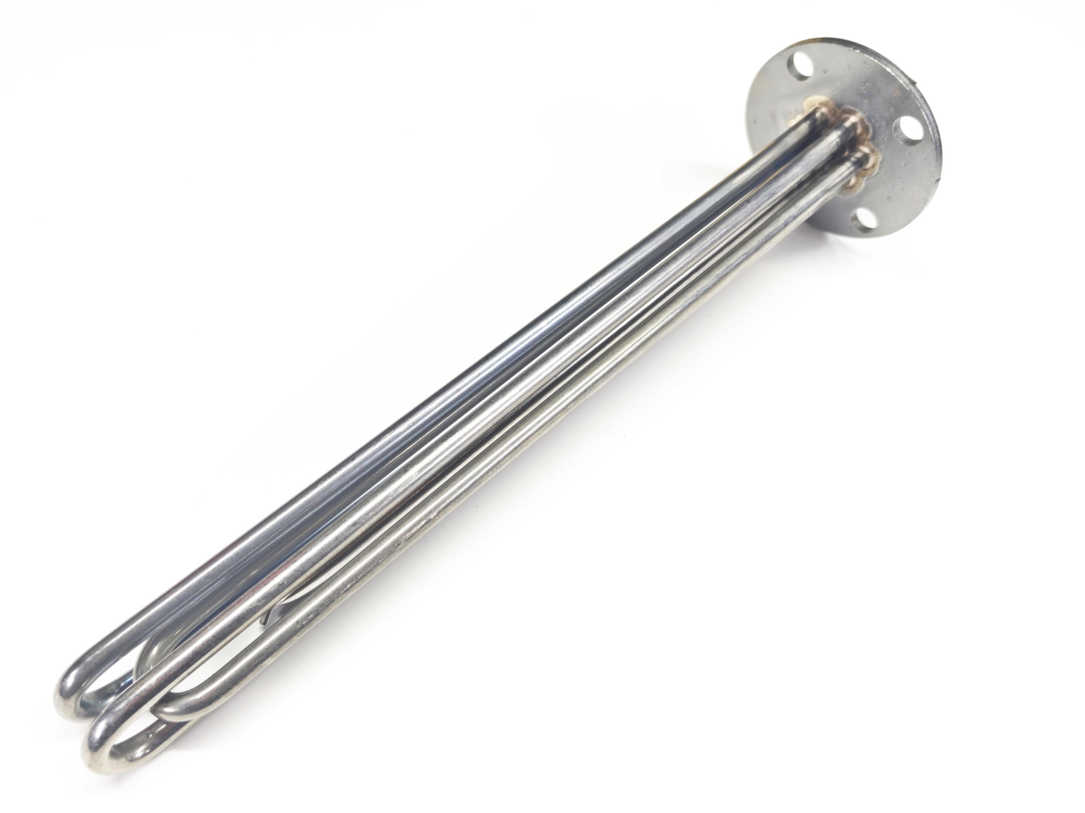 01.Water Heater Spare PartsStainless Steel CR304 Water Heater Element 6KW 230–400V with Round Flange – 35cmStainless Steel CR304 Water Heater Element 6KW 230–400V with Round Flange – 35cm