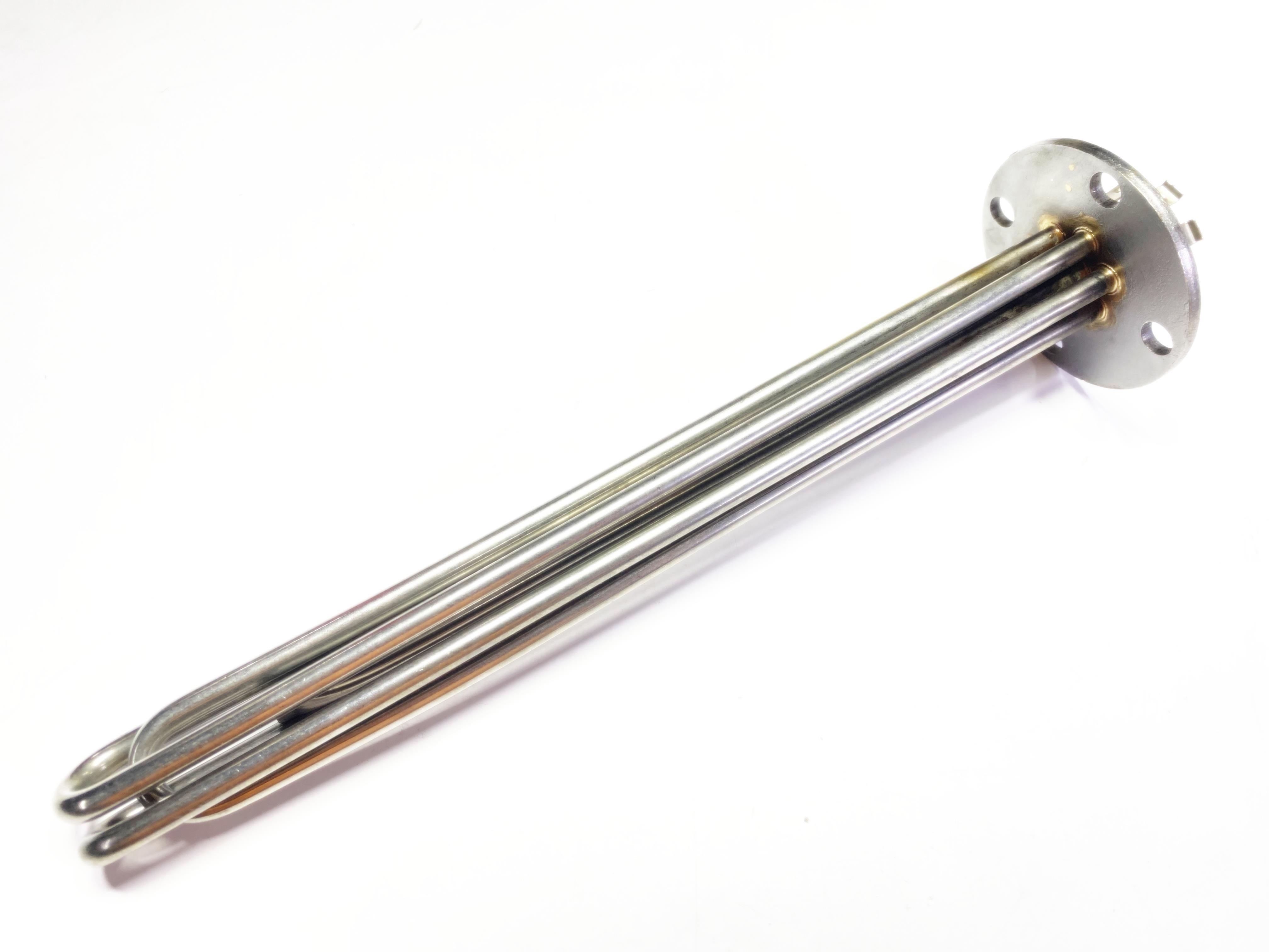 01.Water Heater Spare PartsStainless Steel Water Heater Element 10KW 230-400V with Round Flange – 35cmStainless Steel Water Heater Element 10KW 230-400V with Round Flange – 35cm