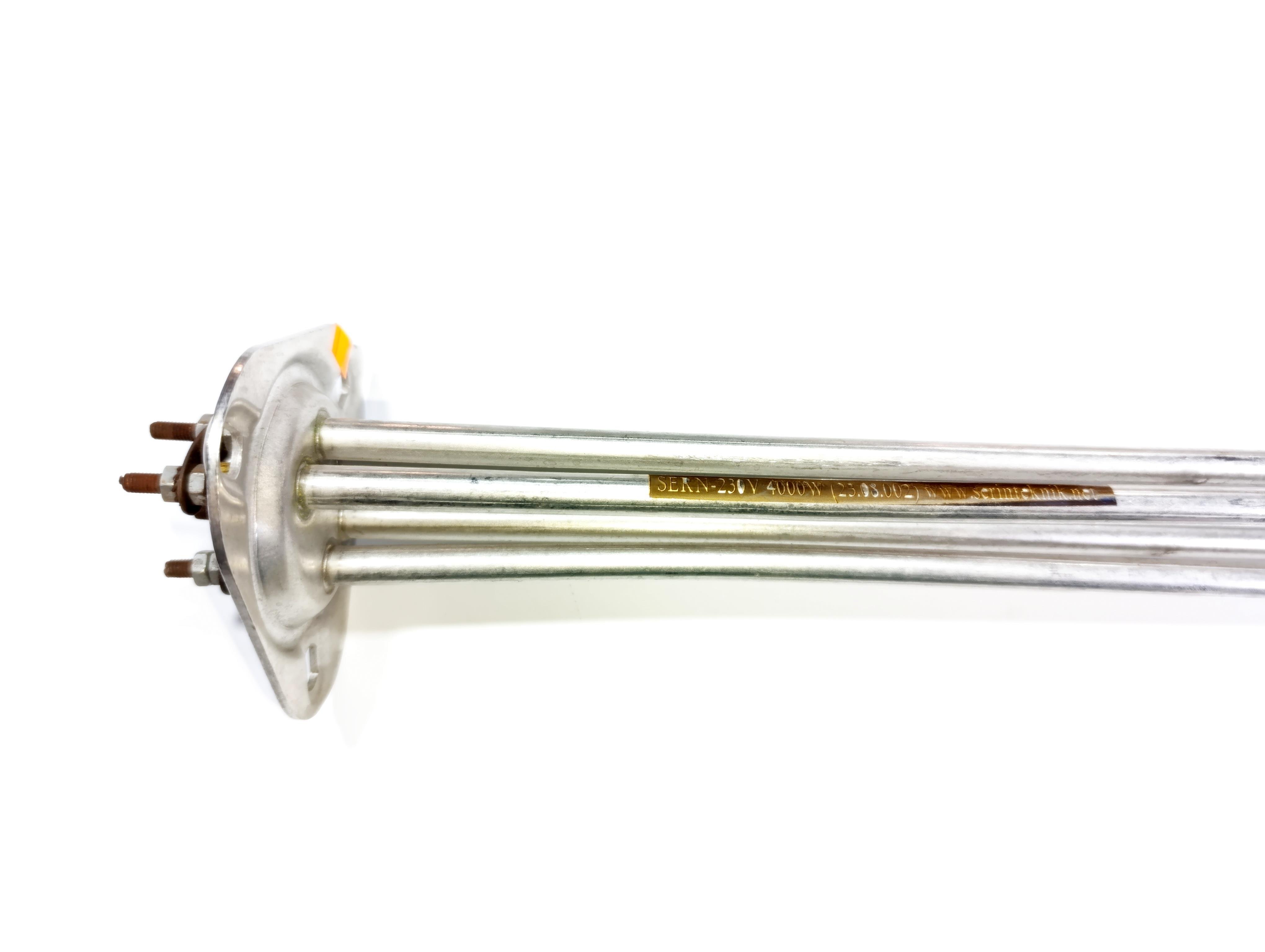 Triangular Flange 4000W 230V 35cm Sheathed Dishwasher Tank Heater Heating Element CR304
