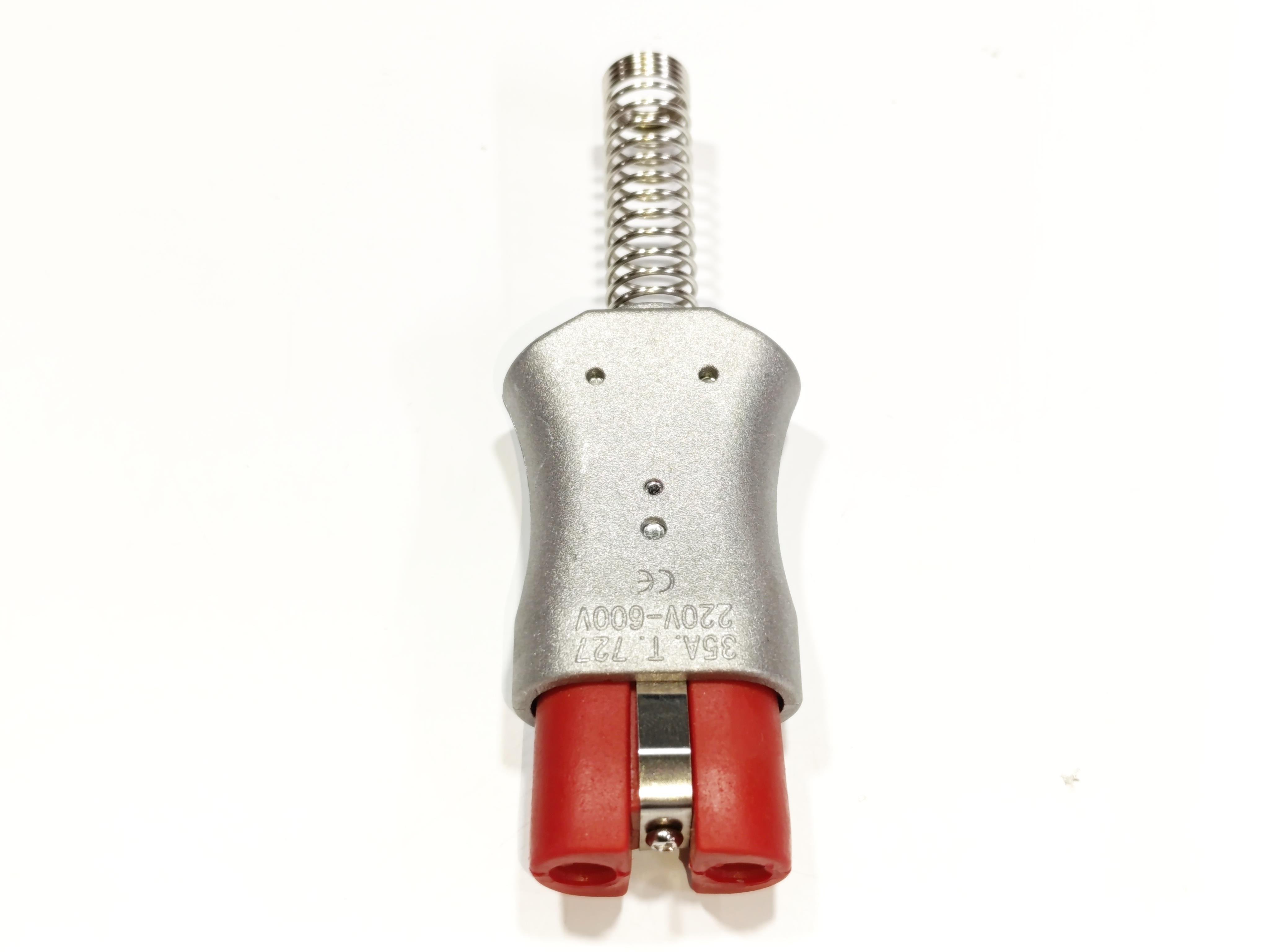09.Industrial Plugs and SocketsTYP-DÜ-2-ALSI Industrial Straight-Type Male Plug – Aluminum/Silicone Body, 300°C, 35A 220–600VTYP-DÜ-2-ALSI Industrial Straight-Type Male Plug – Aluminum/Silicone Body, 300°C, 35A 220–600V