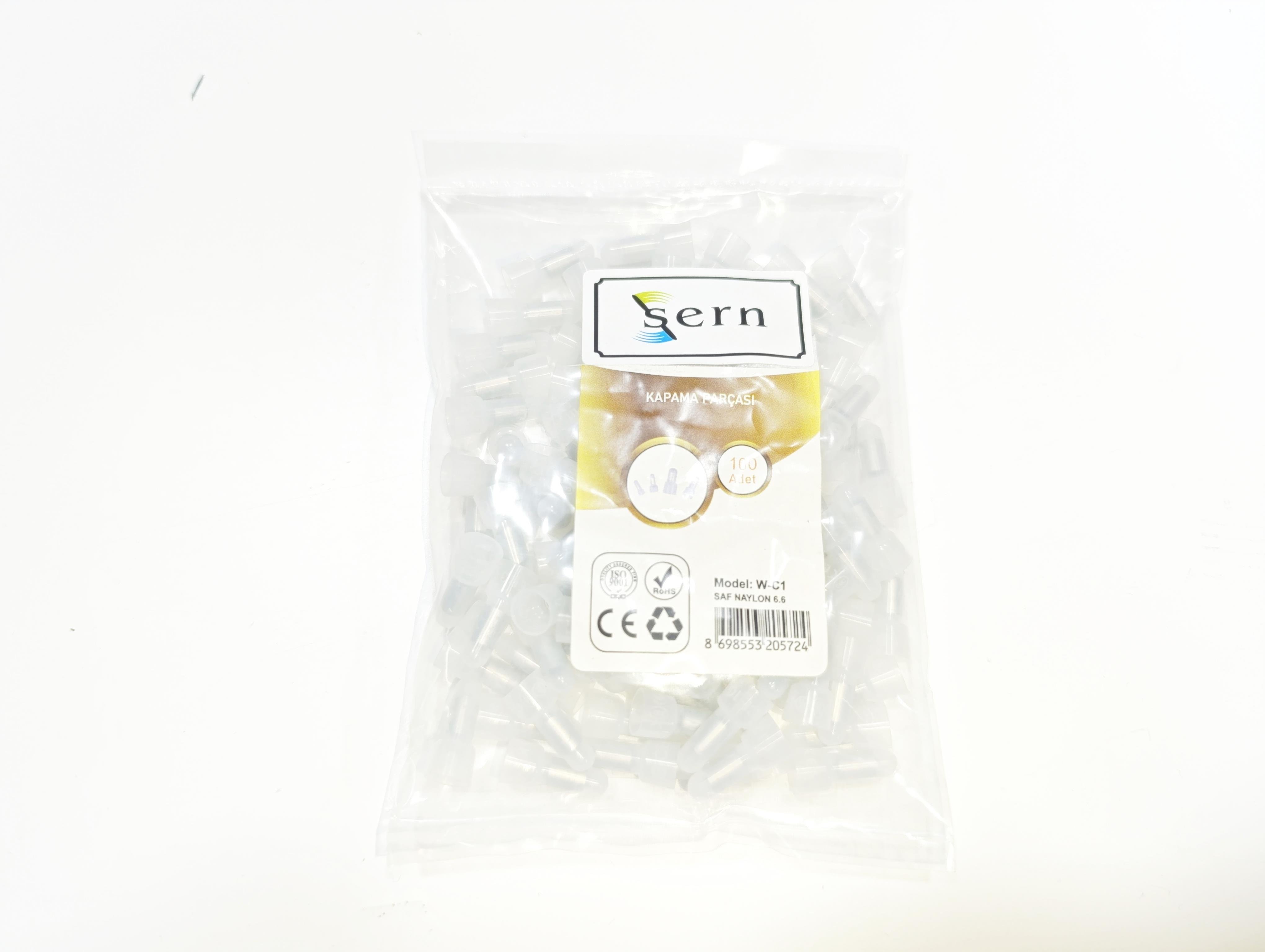 06. Cable Ties and AccessoriesW-C1 White Plastic End Cap – Cable Hole Cover Plug – Pack of 100W-C1 White Plastic End Cap – Cable Hole Cover Plug – Pack of 100