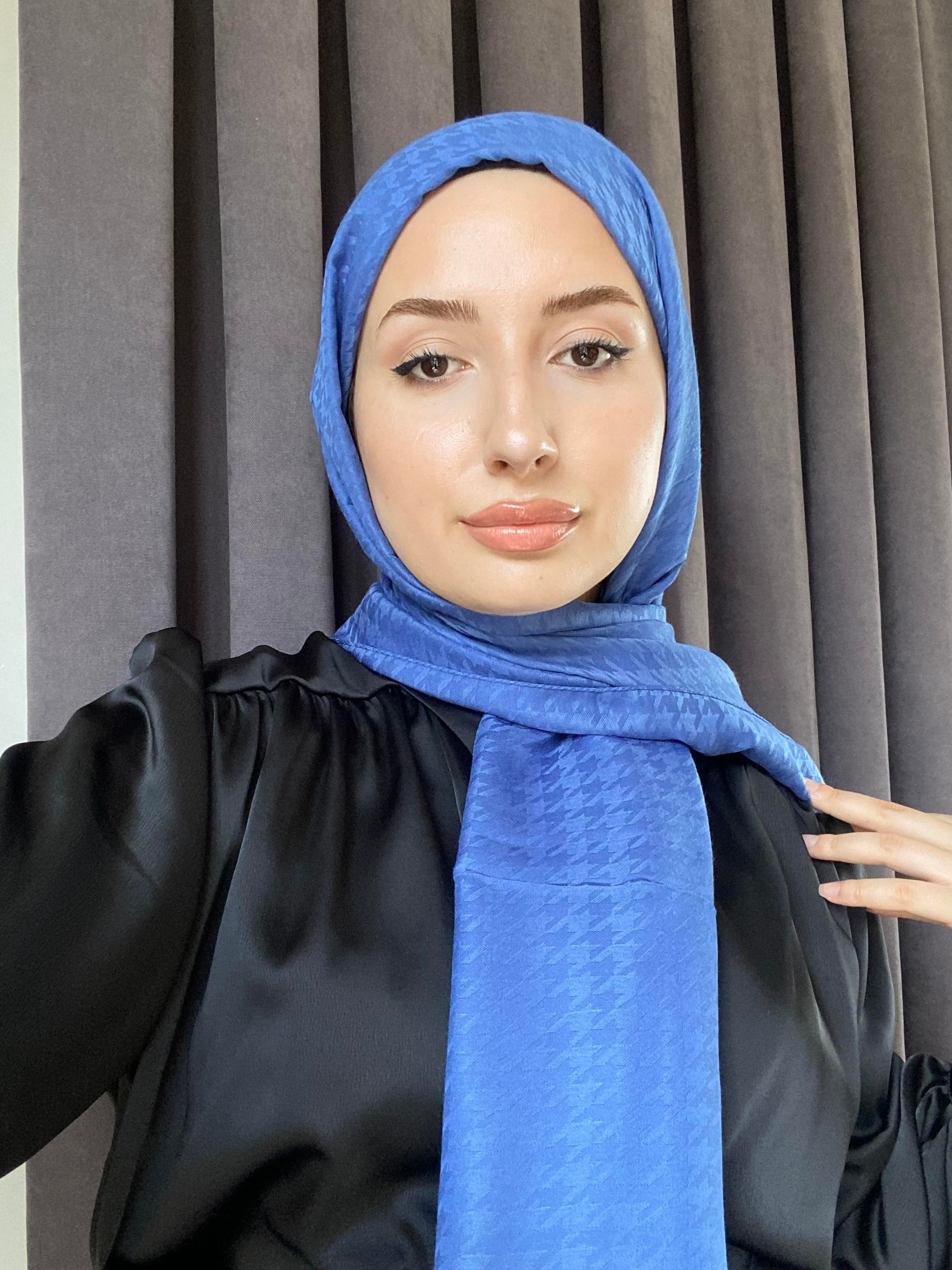 İNDİGO KAZAYAĞI DESEN ŞAL