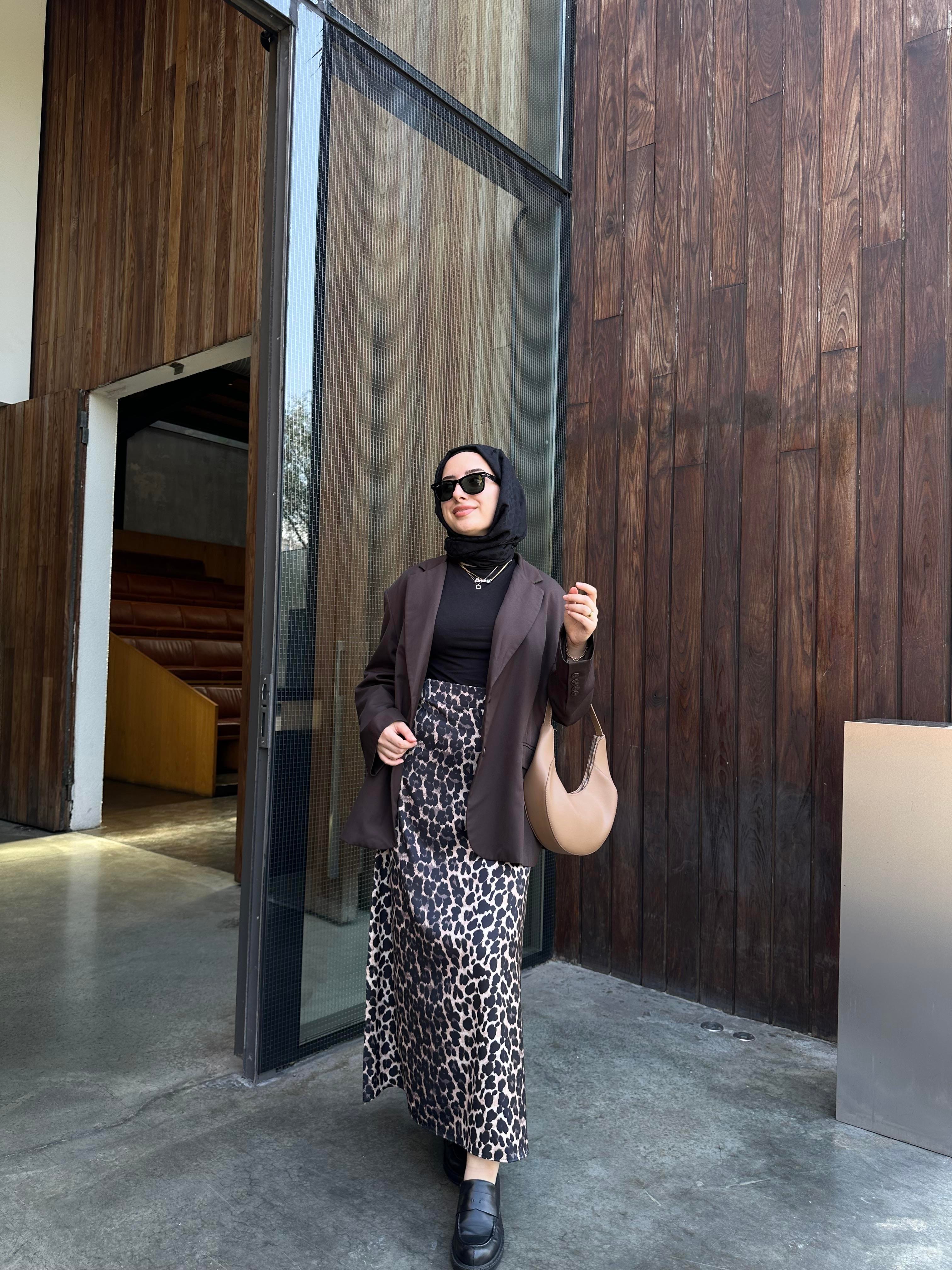 Leopar Saten Etek