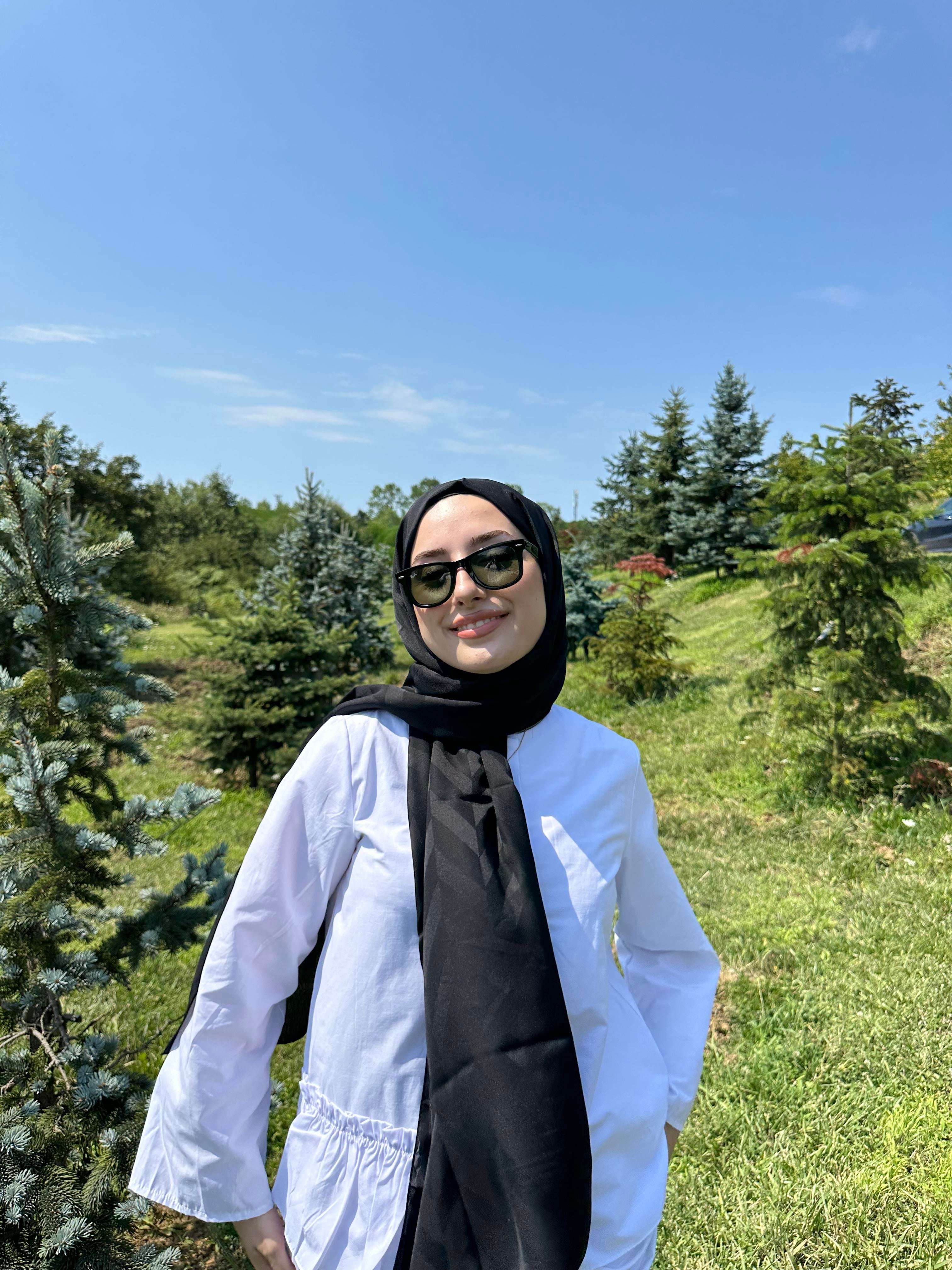 SİYAH BALIKSIRTI DESEN JAKAR ŞAL