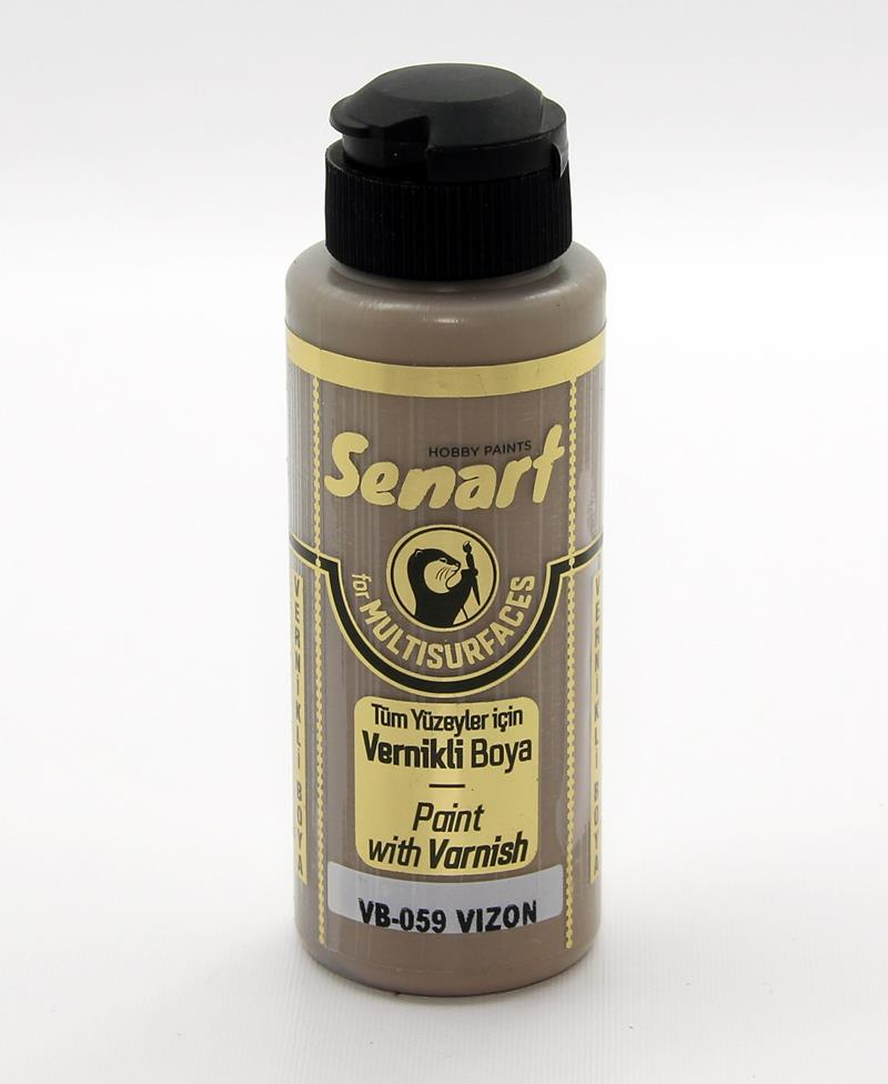 SENART VERNİKLİ BOYA VB-059 VİZON 120 ML