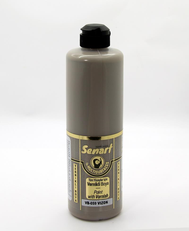 SENART VERNİKLİ BOYA VB-059 VİZON 500 ML