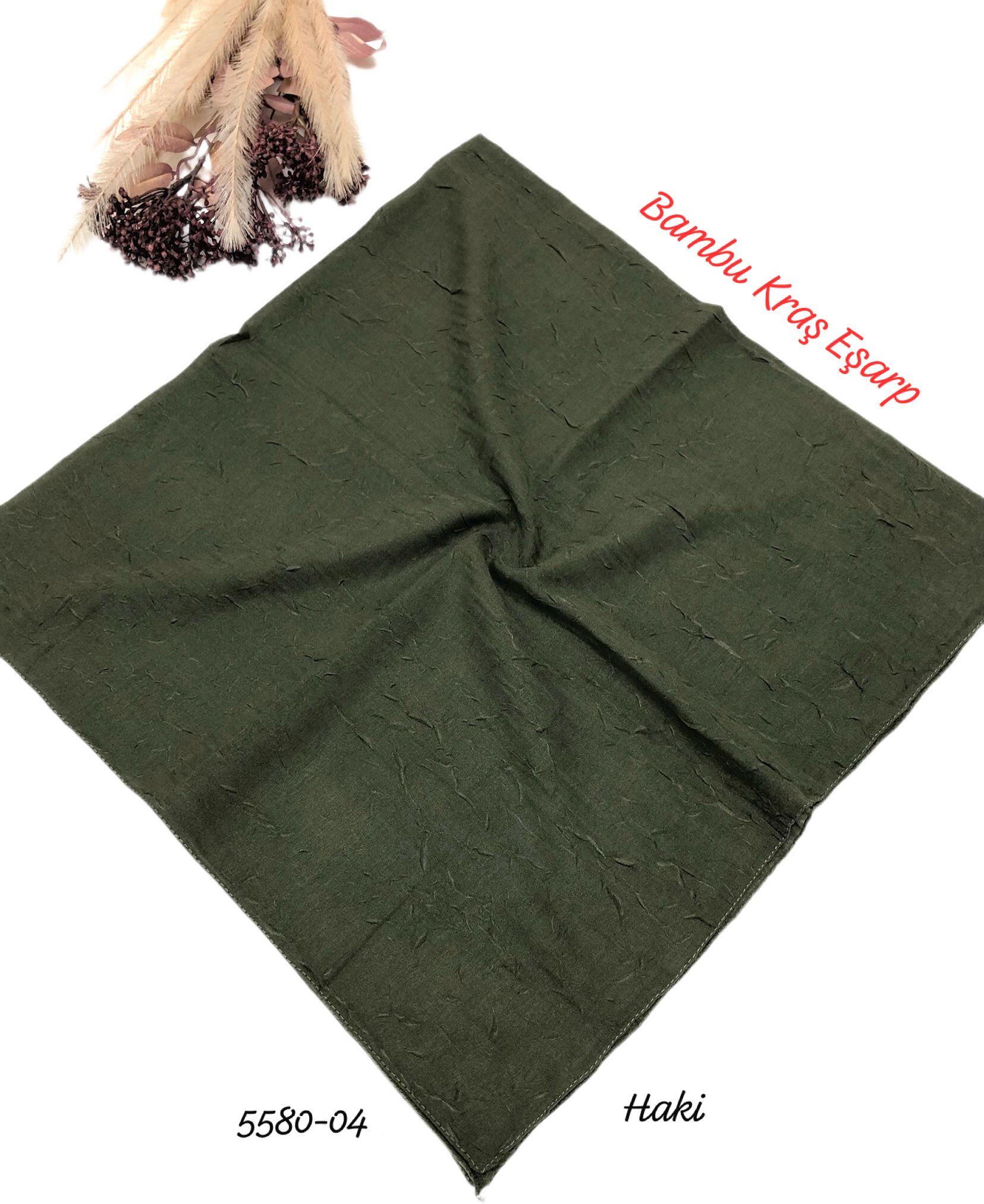 5580 Bambu Kraş Eşarp