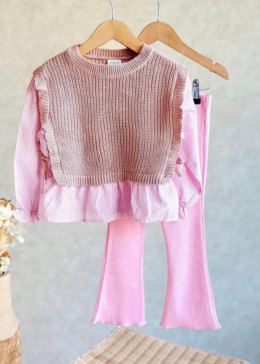 Pembe Romola İkili Takım