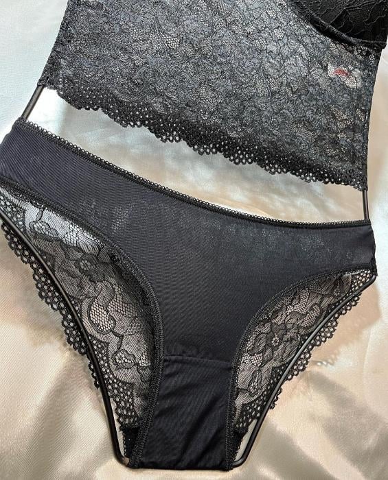 Bralet Sütyen Takım Siyah