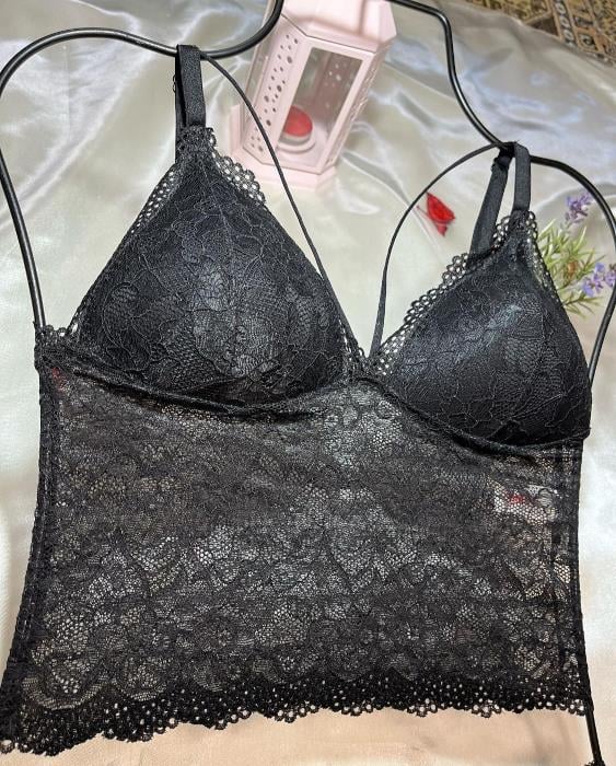 Bralet Sütyen Takım Siyah