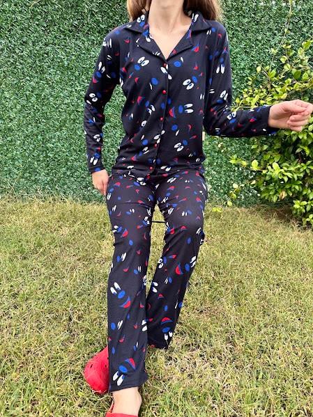 Gömlek Yaka Karakter Pijama Takım 