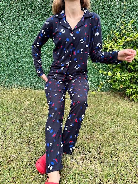 Gömlek Yaka Karakter Pijama Takım 
