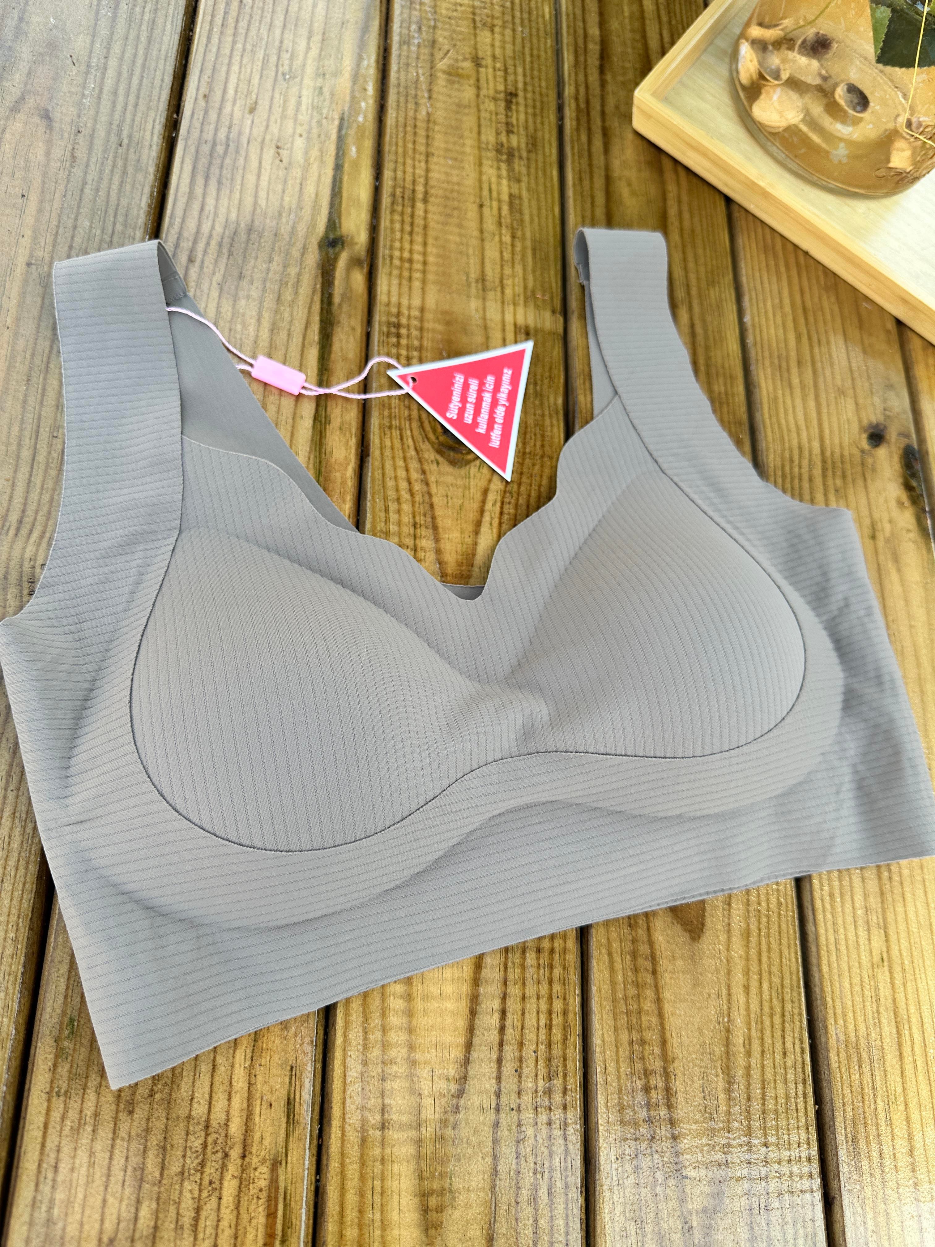 Lazer Keseim Hayalet Sütyen Haki  Yeşil