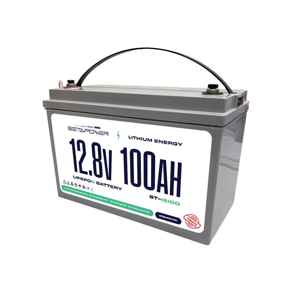  Setapower 12.8V 100AH LiFePO4 Akü