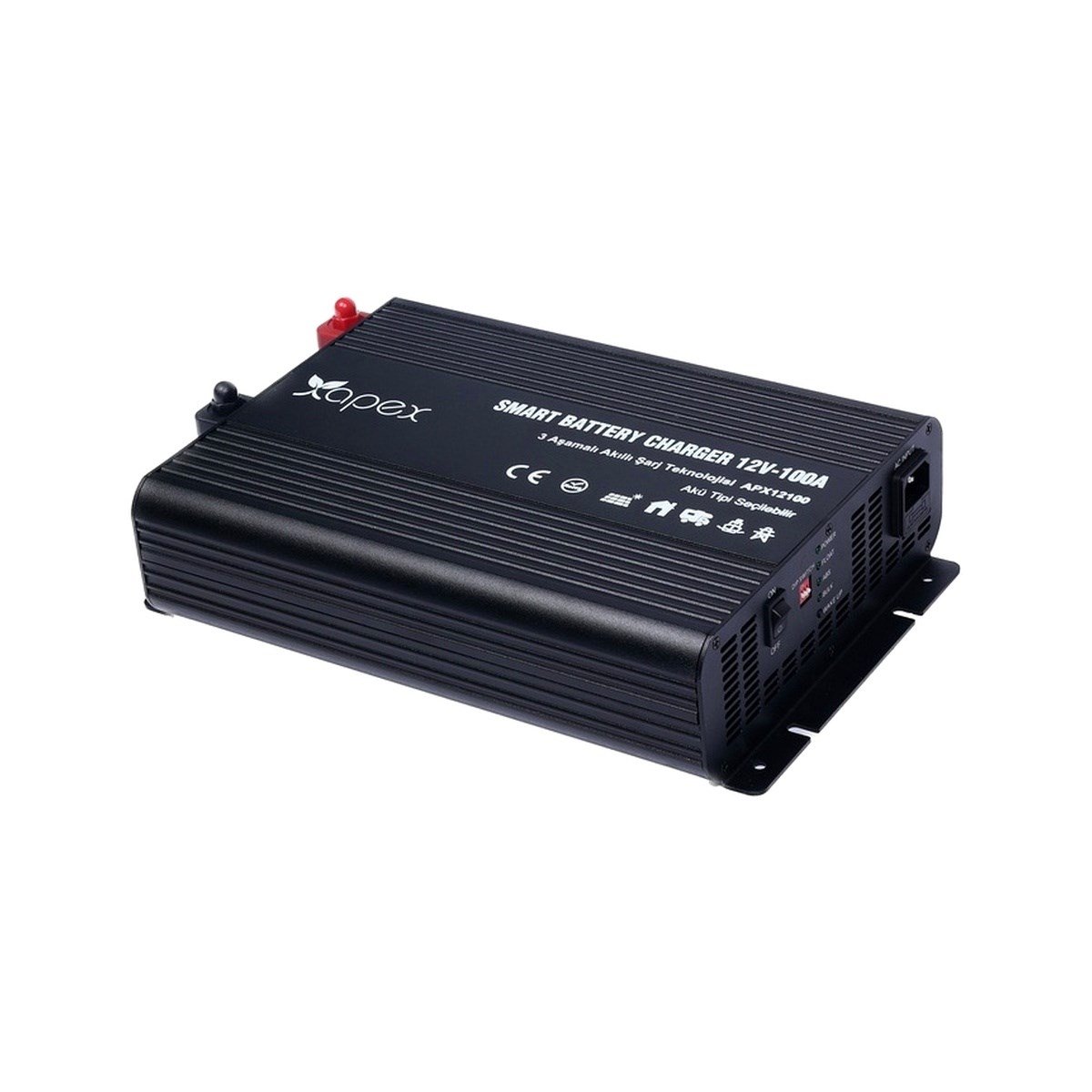 Apex 12v 100A Akü Şarj Cihazı