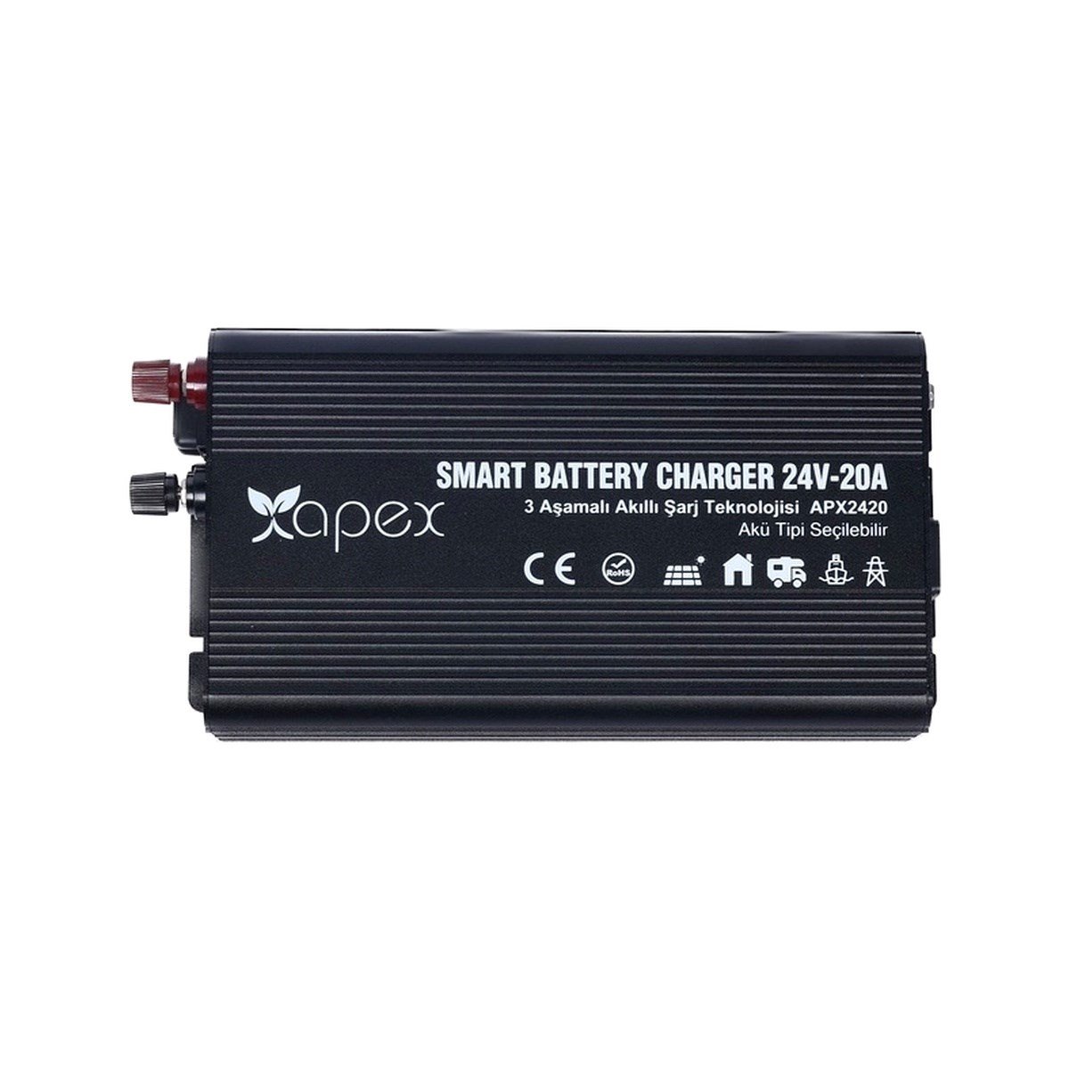 Apex 24v 20A Akü Şarj Cihazı