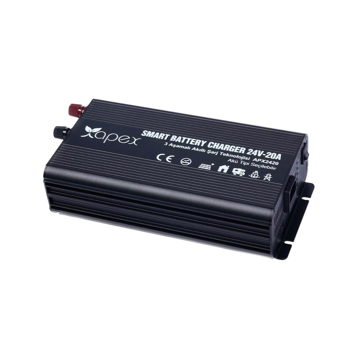Apex 24v 20A Akü Şarj Cihazı