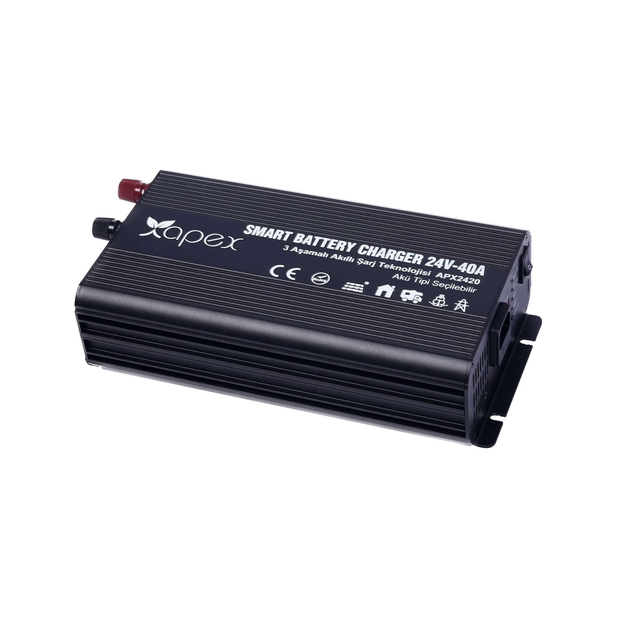 Apex 24v 40A Akü Şarj Cihazı