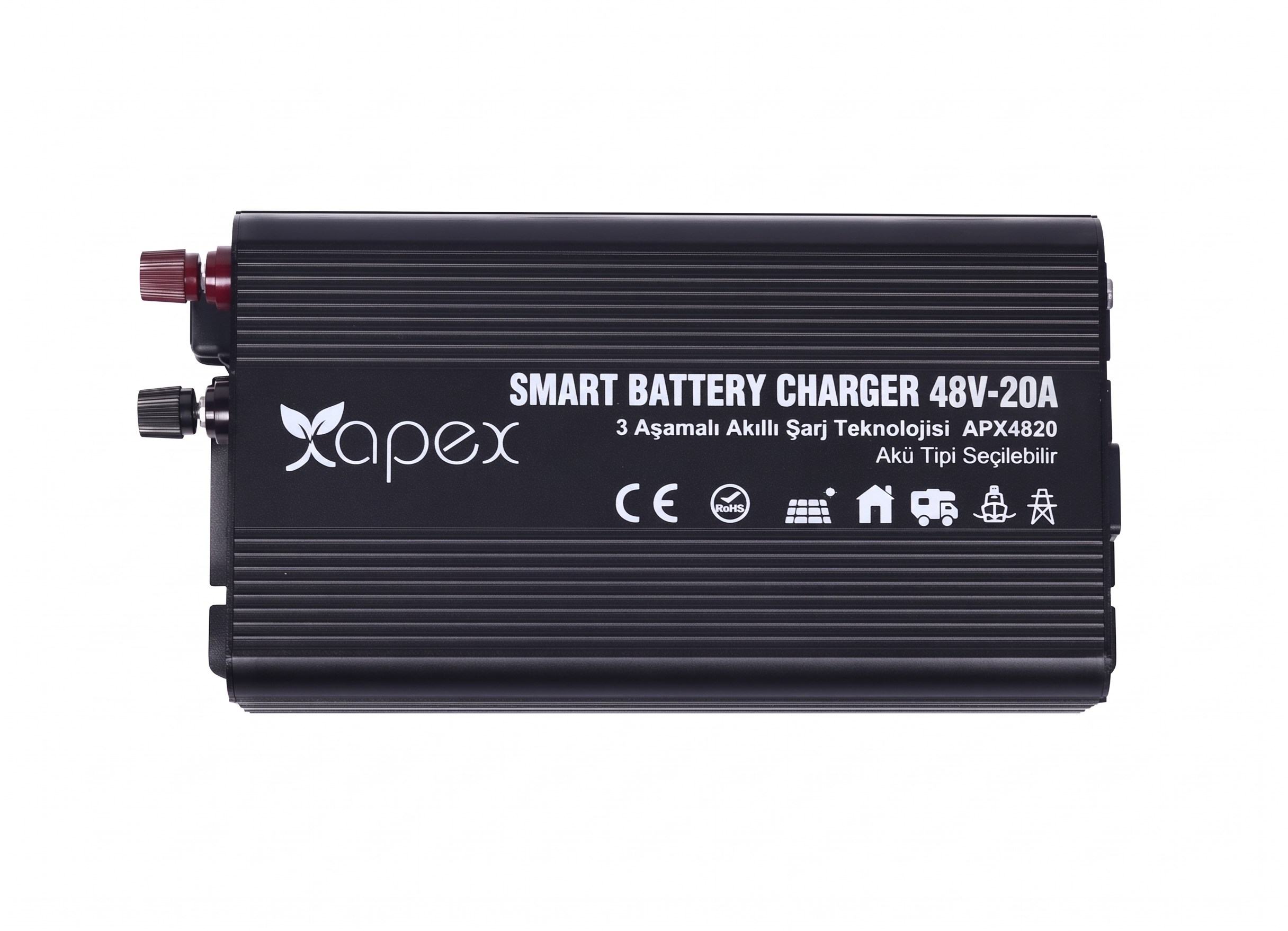 Apex 48V 20A Smart Akü Şarj Cihazı
