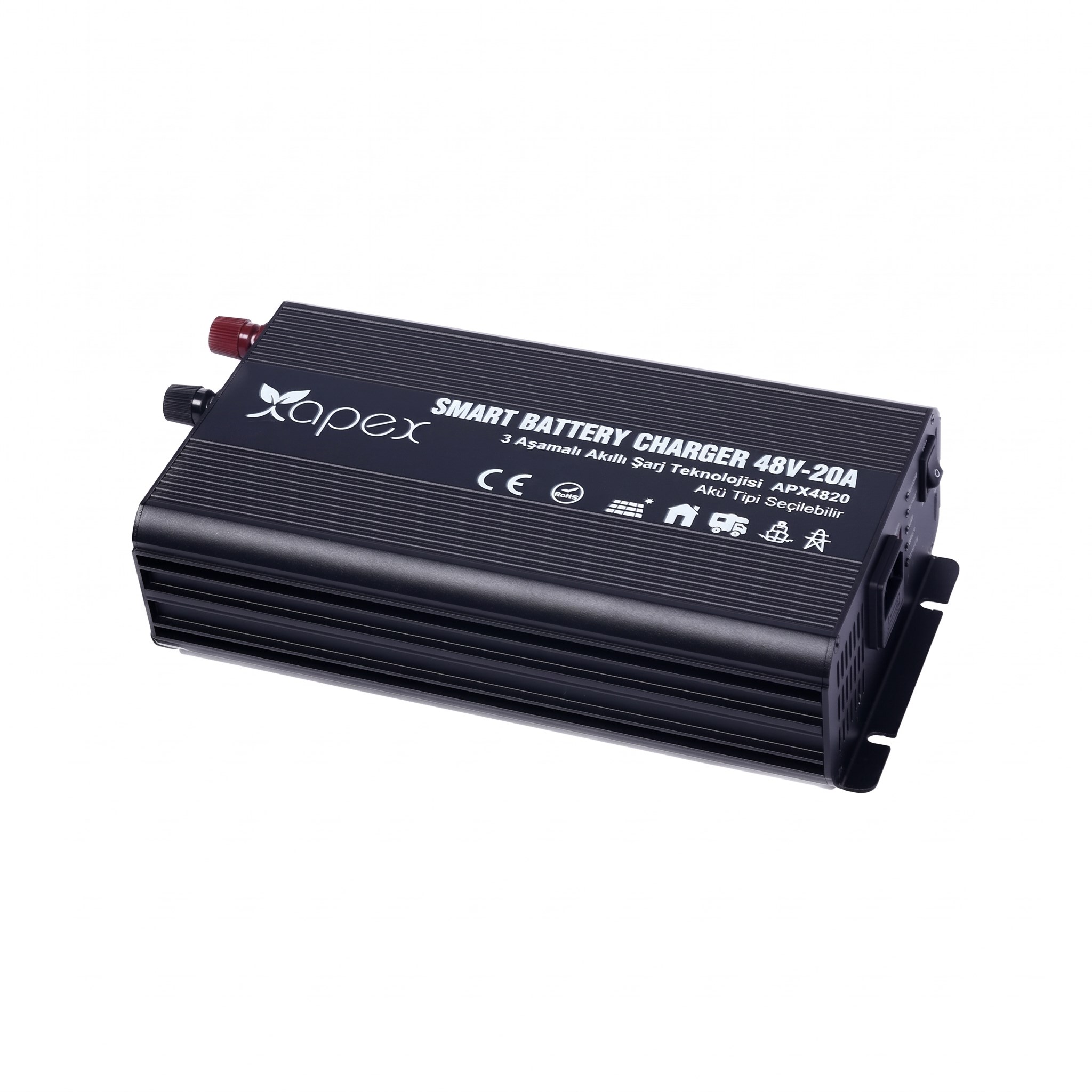 Apex 48V 20A Smart Akü Şarj Cihazı