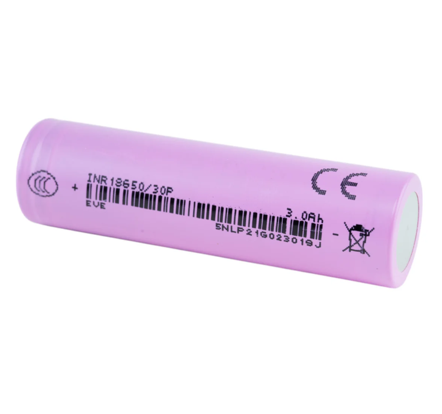 Eve 30P - 3.7 Volt 3000 mAh Şarjı Pil - 10C