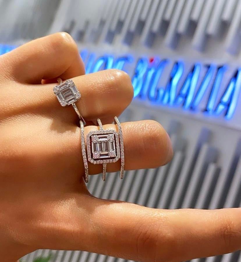 Altıgen Bacchetta Yüzük