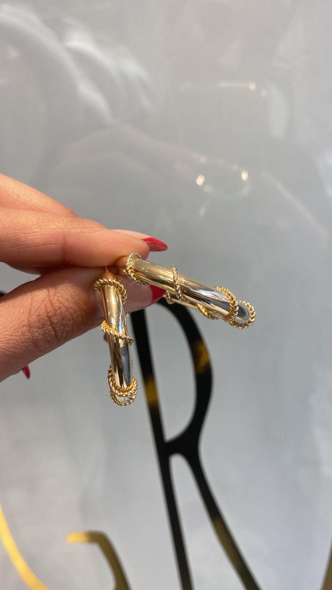 Dolamalı Halka Küpe