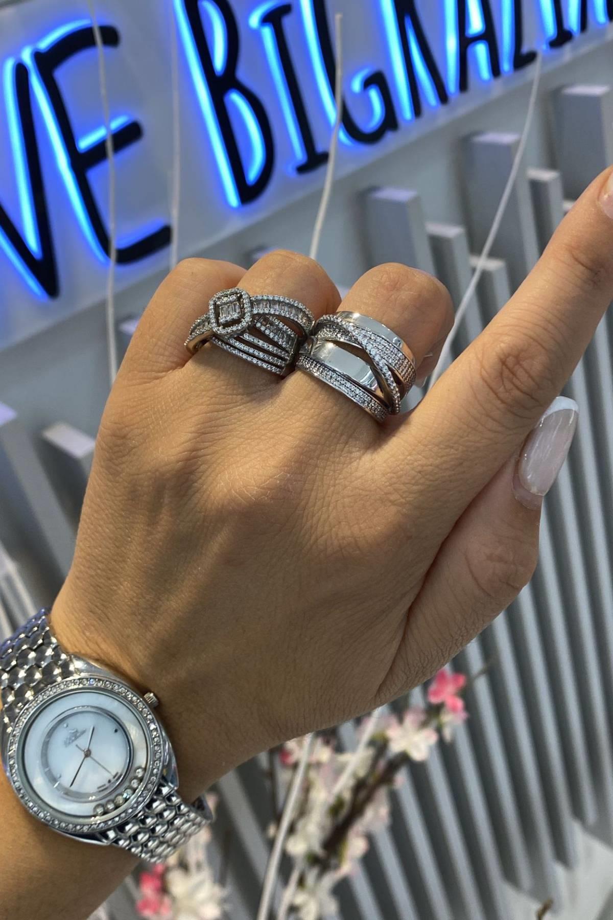 İthal Atkılı Tolier Yüzük