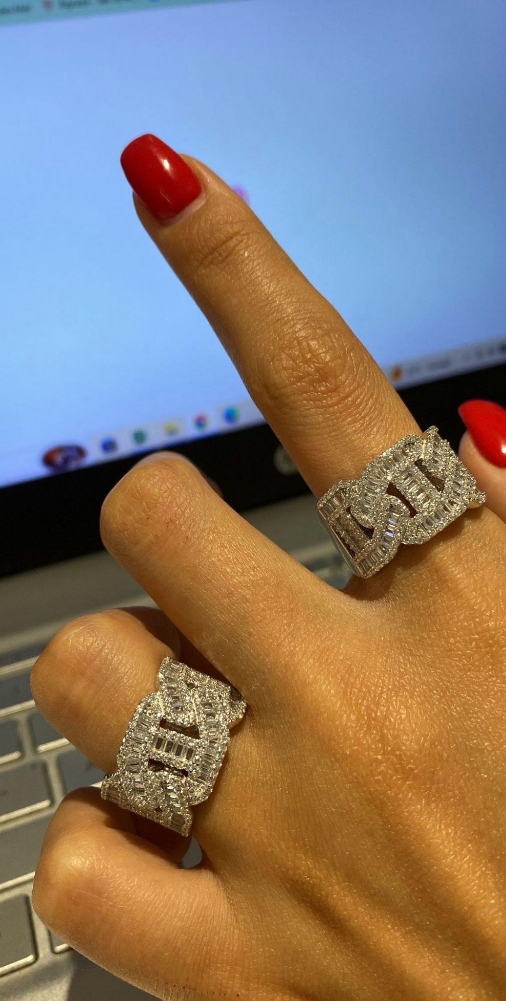 İthal Baguette Chain Yüzük