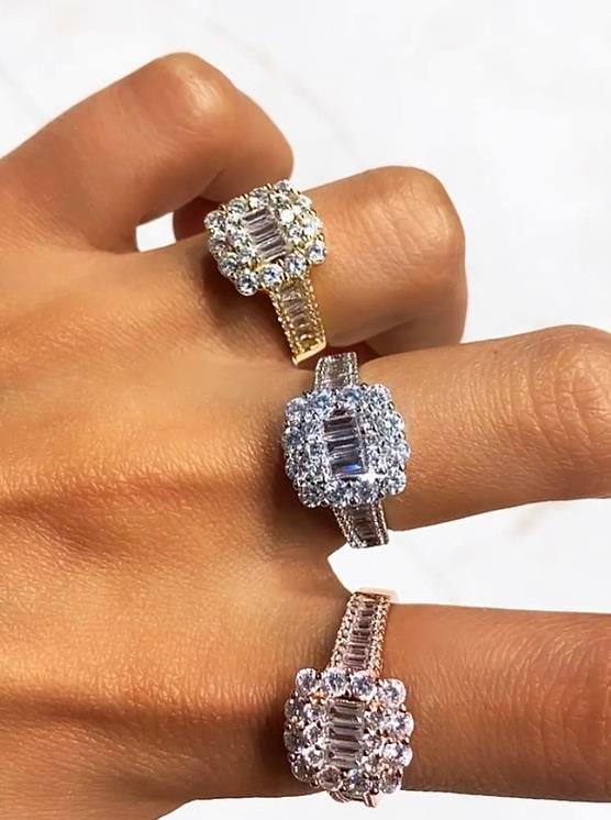 İthal Beg Bacchetta Tektaş Yüzük