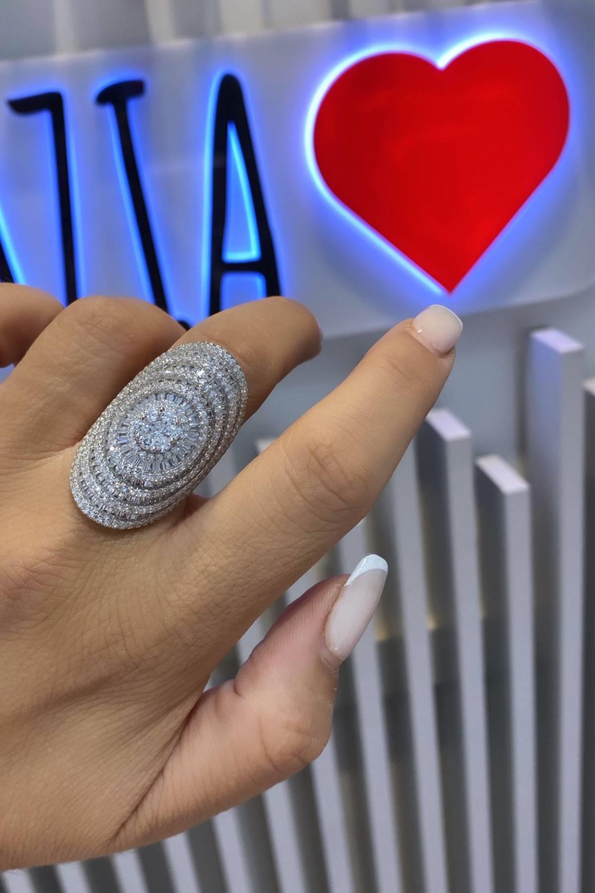 İthal Bigy Helezon Baguette Yüzük