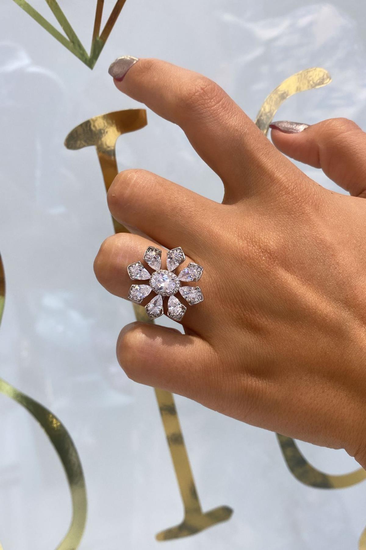 İthal Celia Flories Yüzük