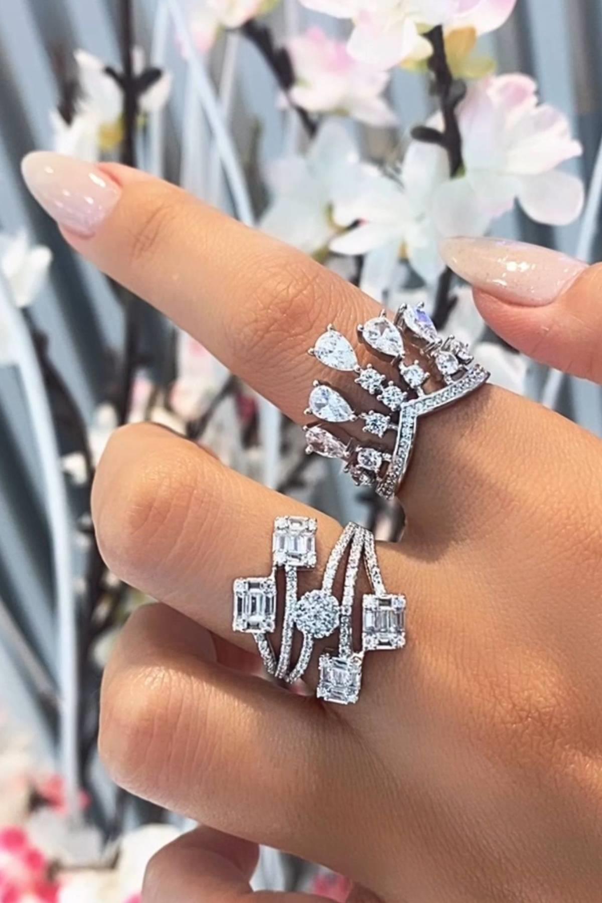 İthal Drop Quenn Yüzük